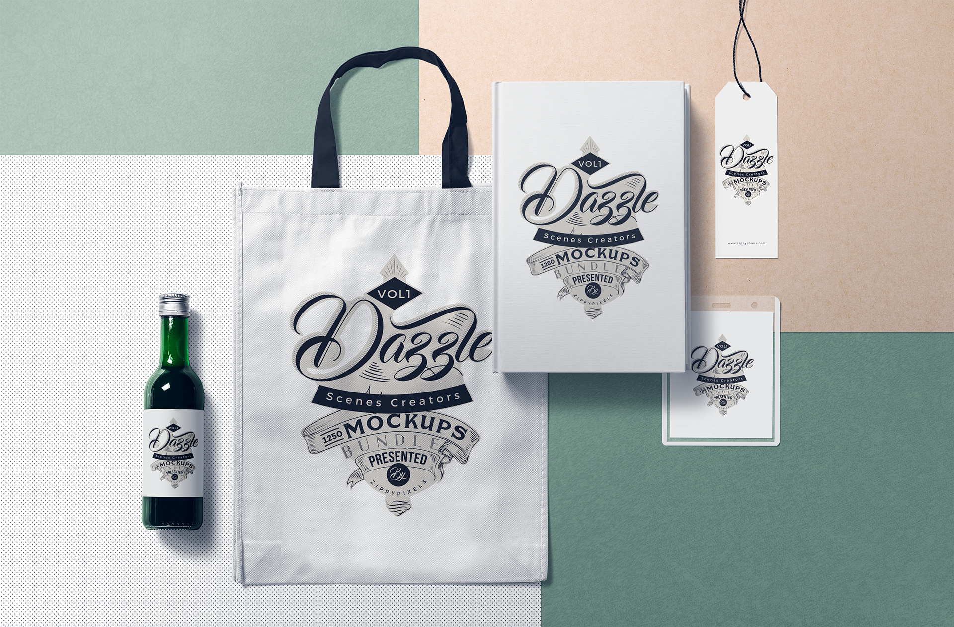 Professional Tote Bag Branding Scene Creator