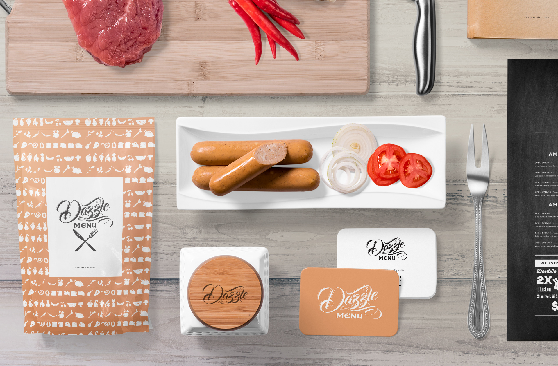 gourmet food business branding