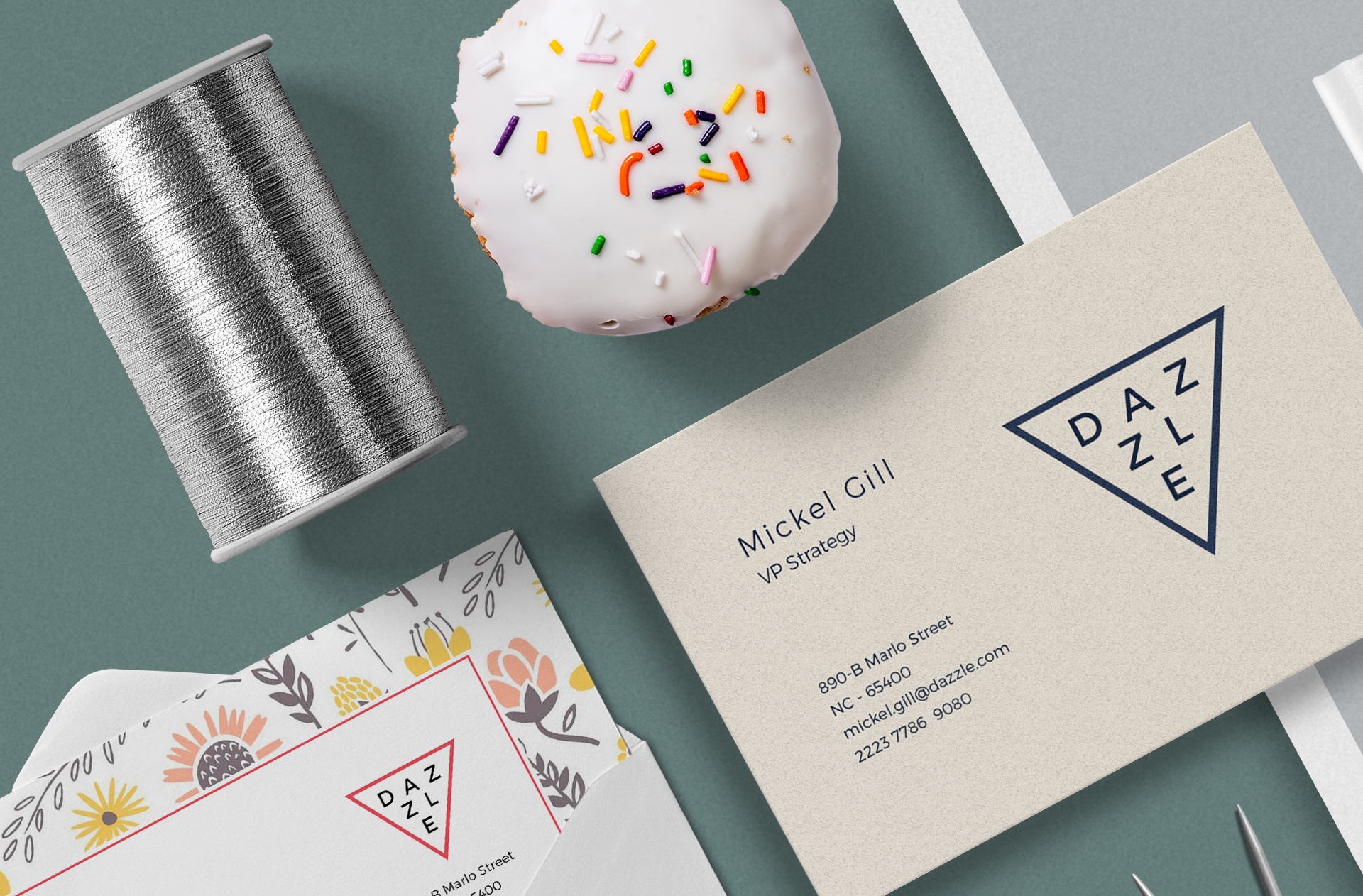 business letter mockup