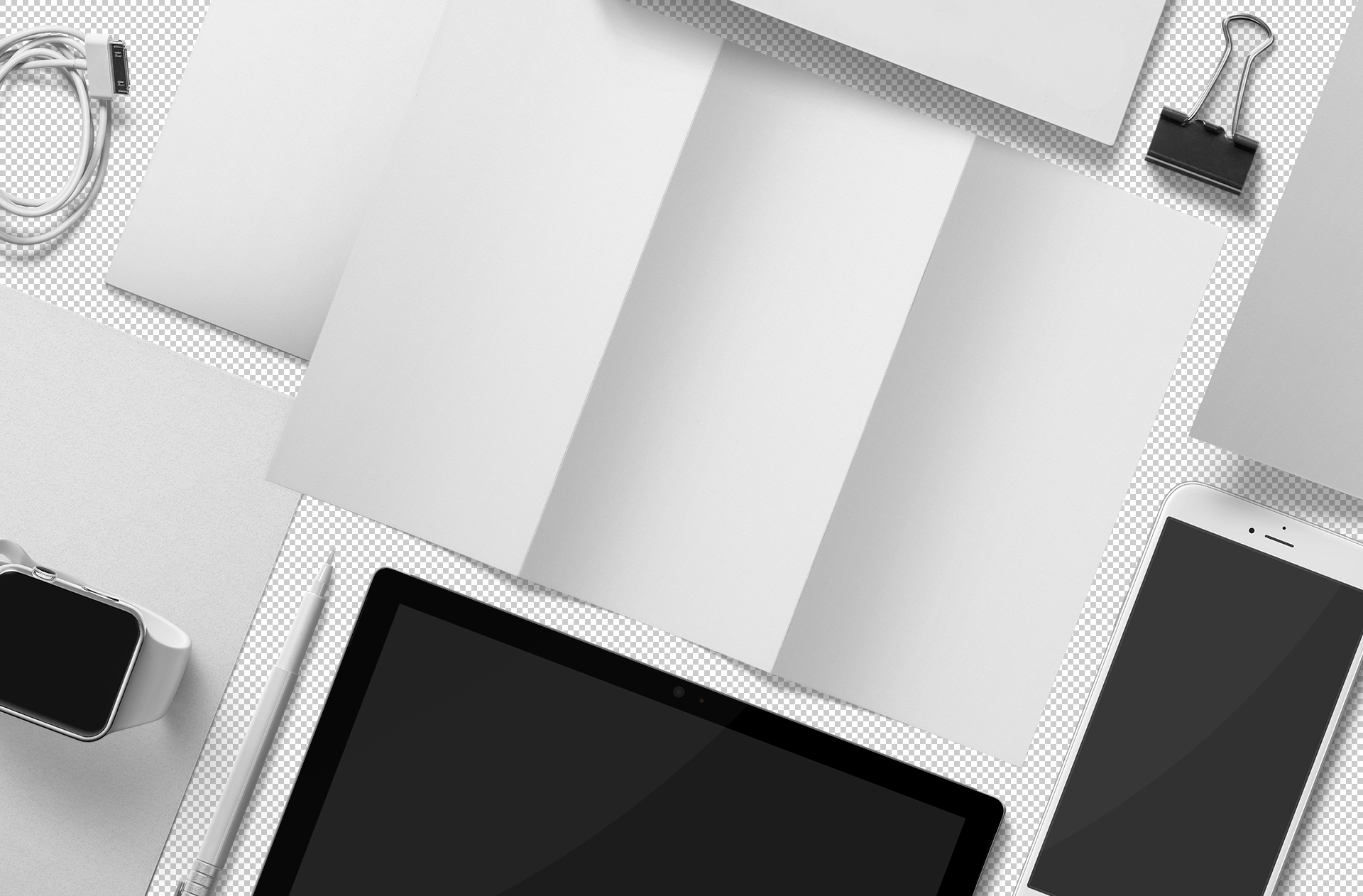 business brochure mockup