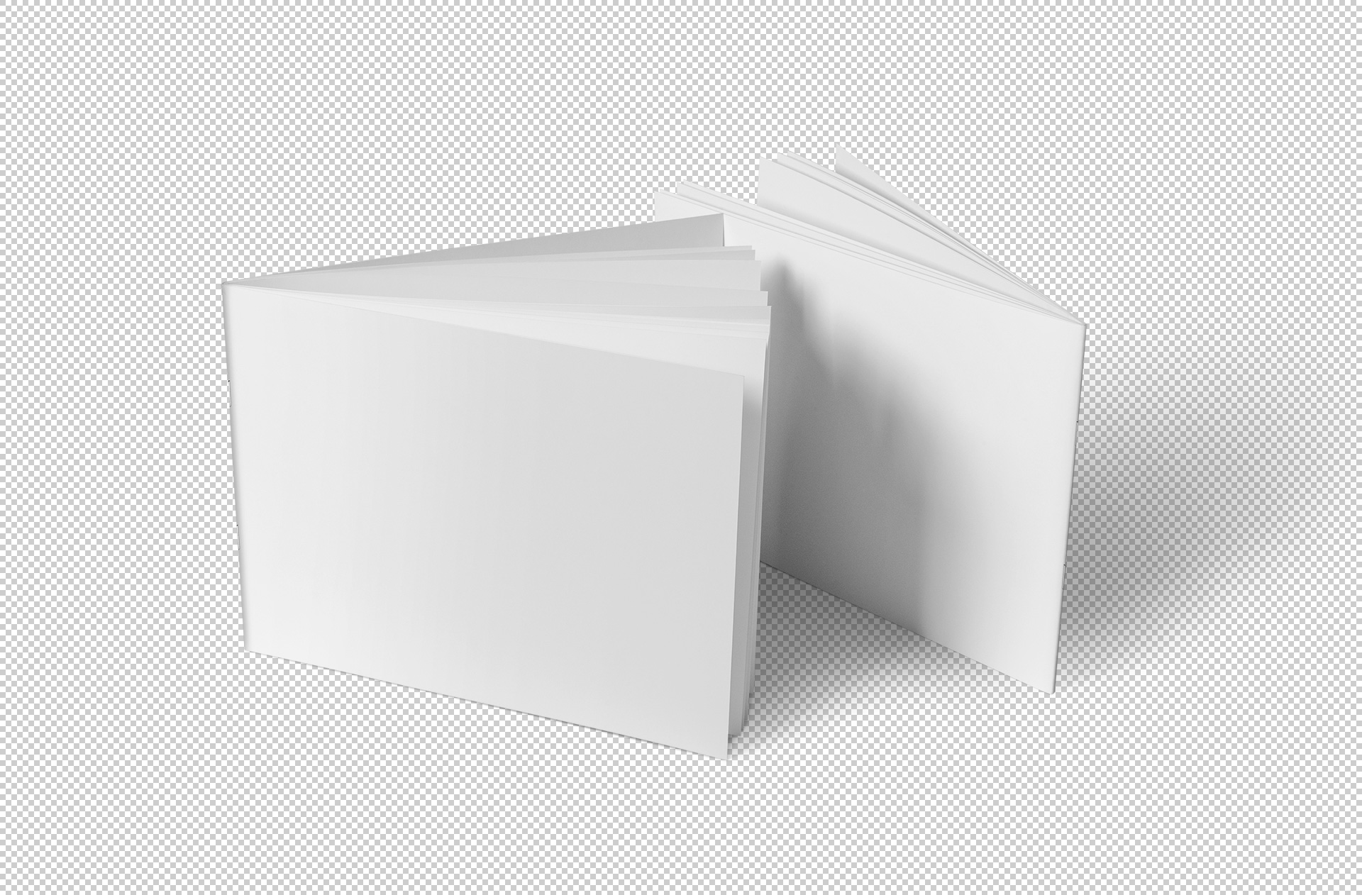 A4 landscape magazine PSD