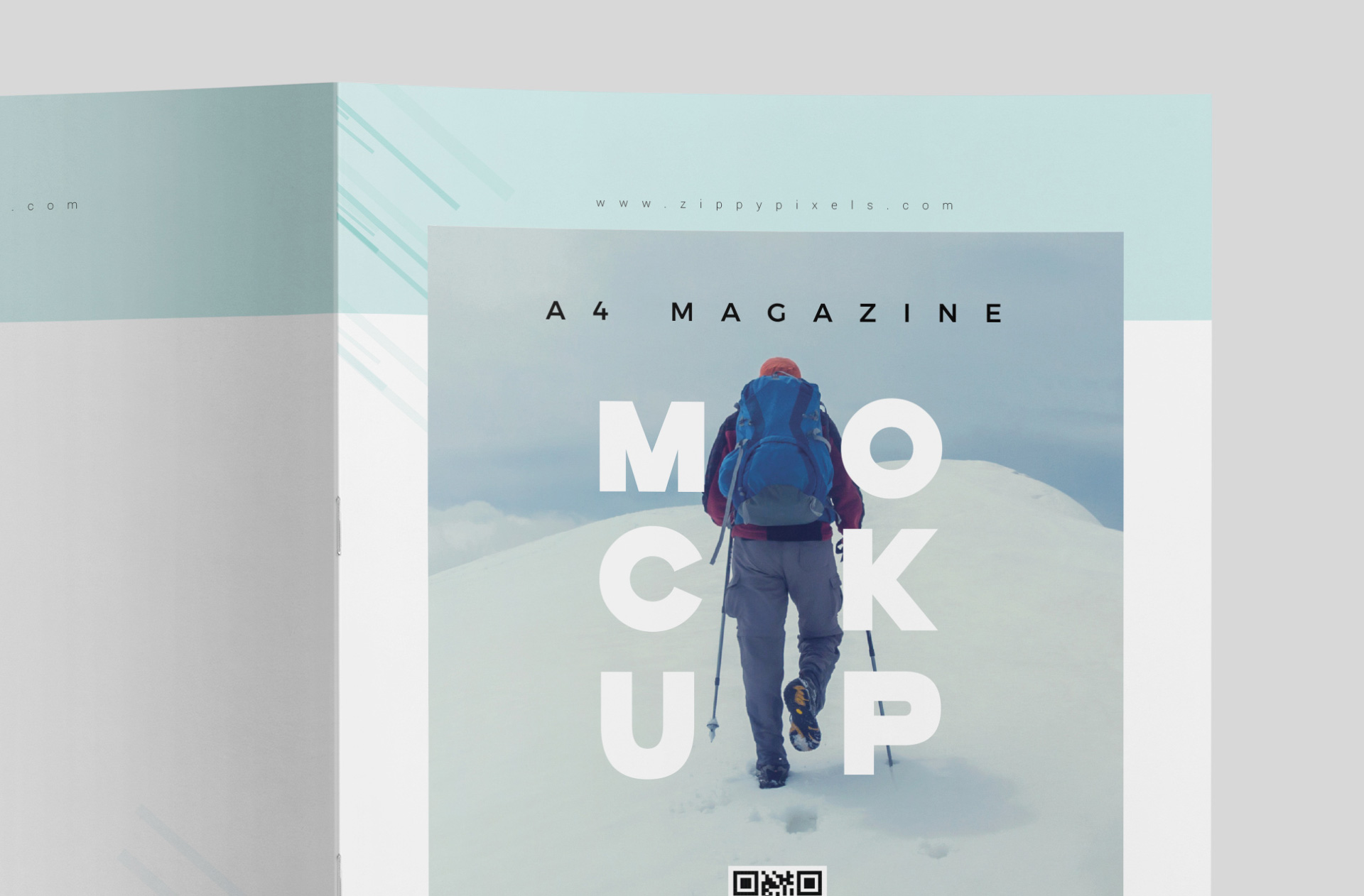 A4 magazine mockup