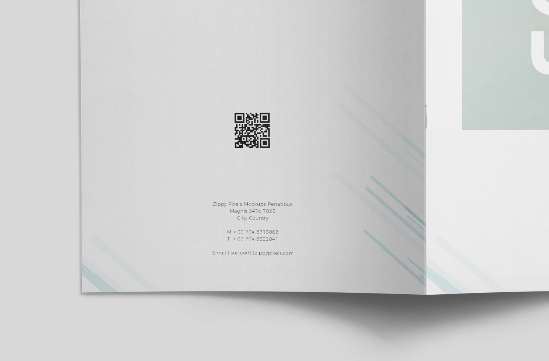 A4 magazine mockup