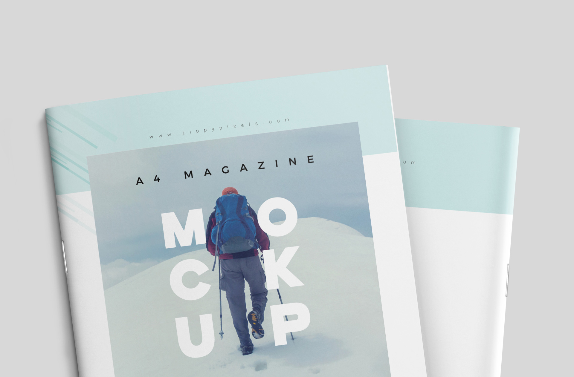 A4 magazine PSD