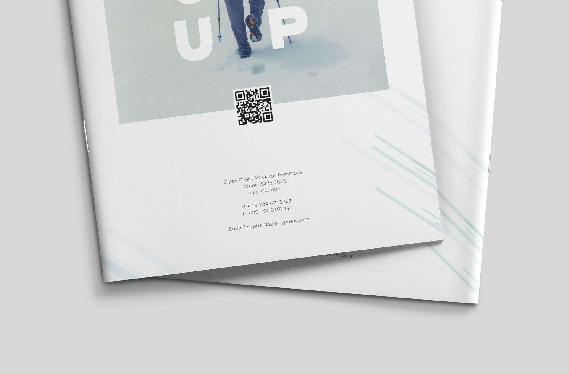 A4 magazine PSD