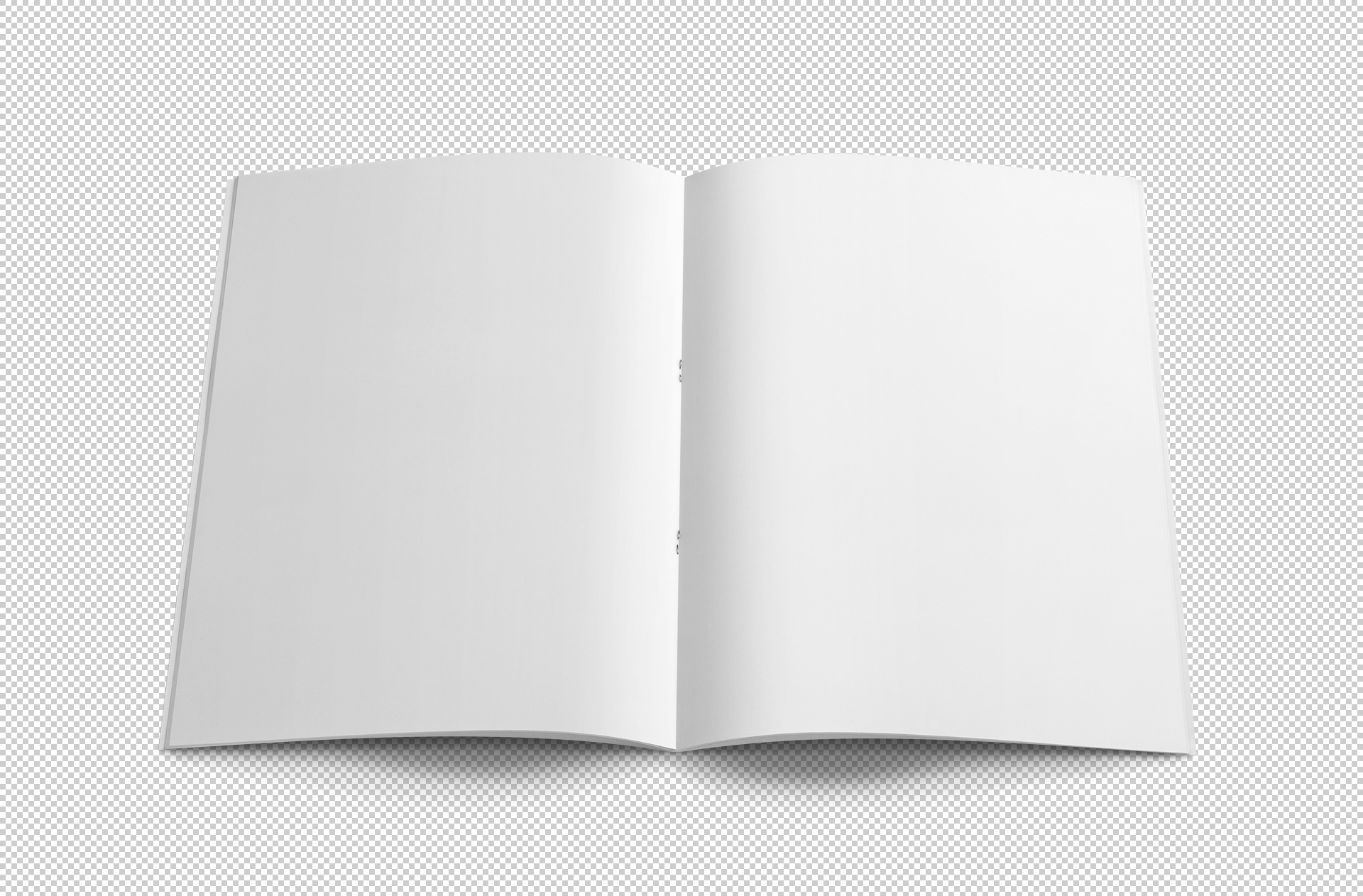 A4 spread template