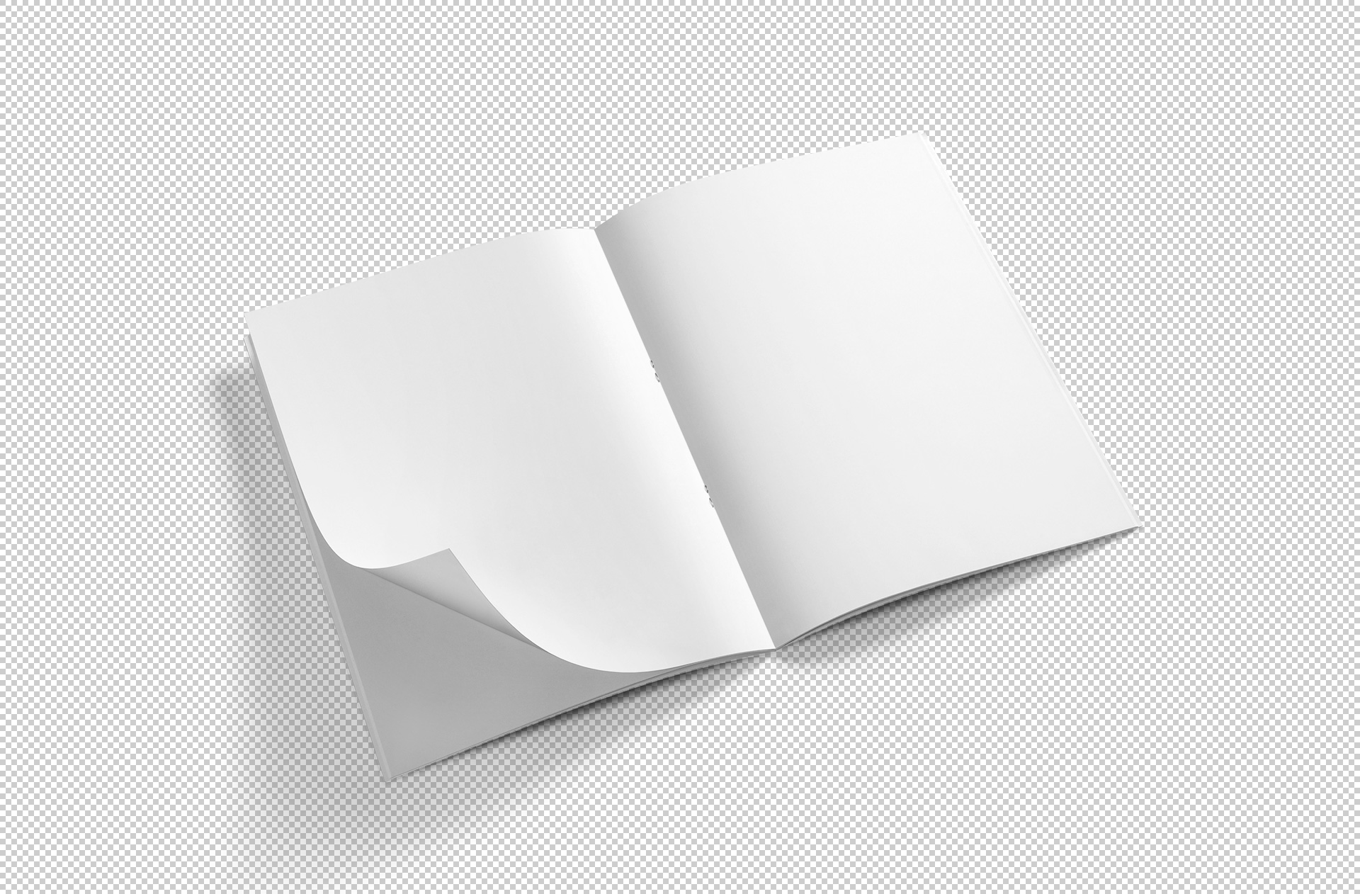 advertising magazine PSD