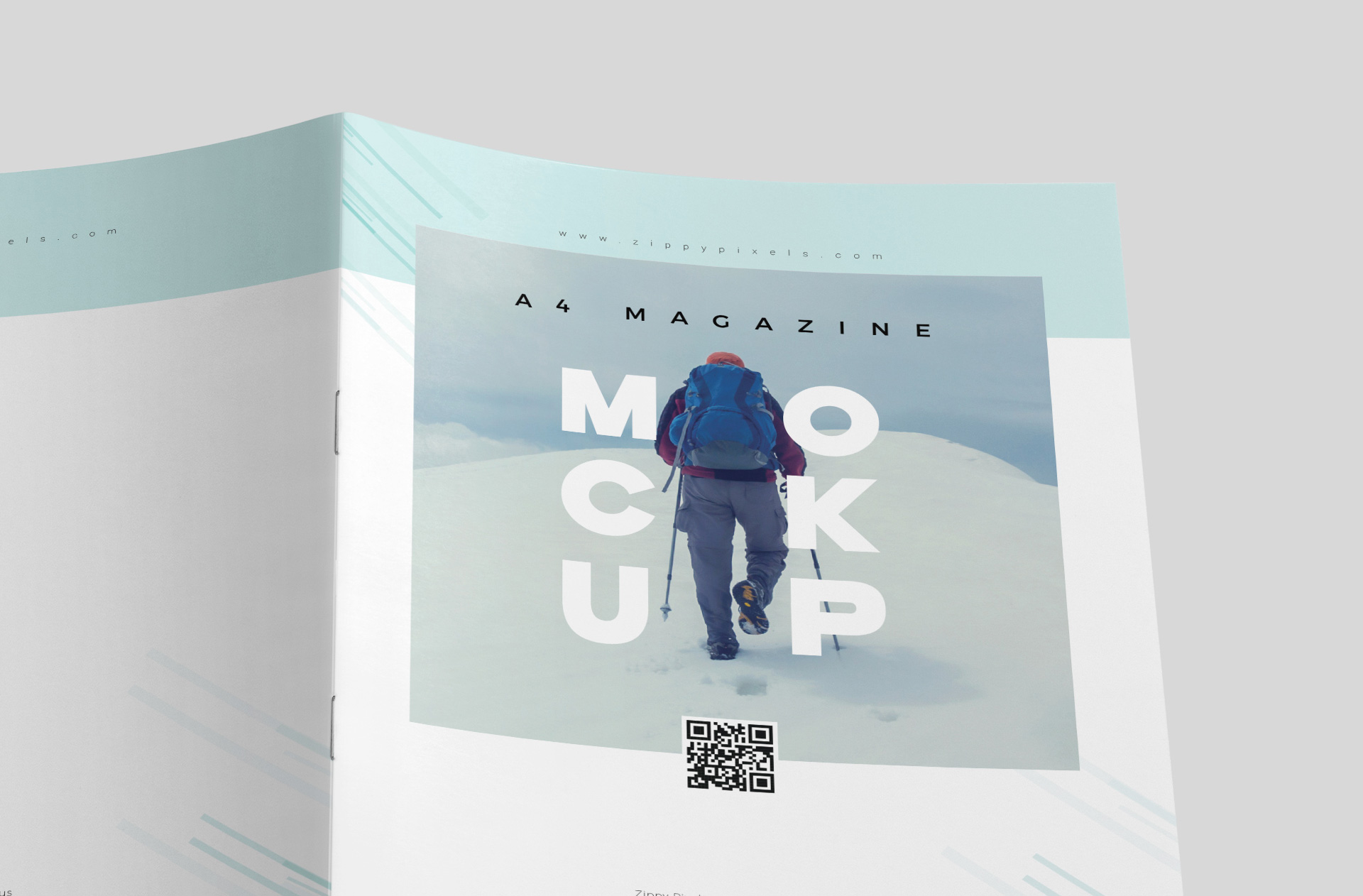 advertising magazine PSD