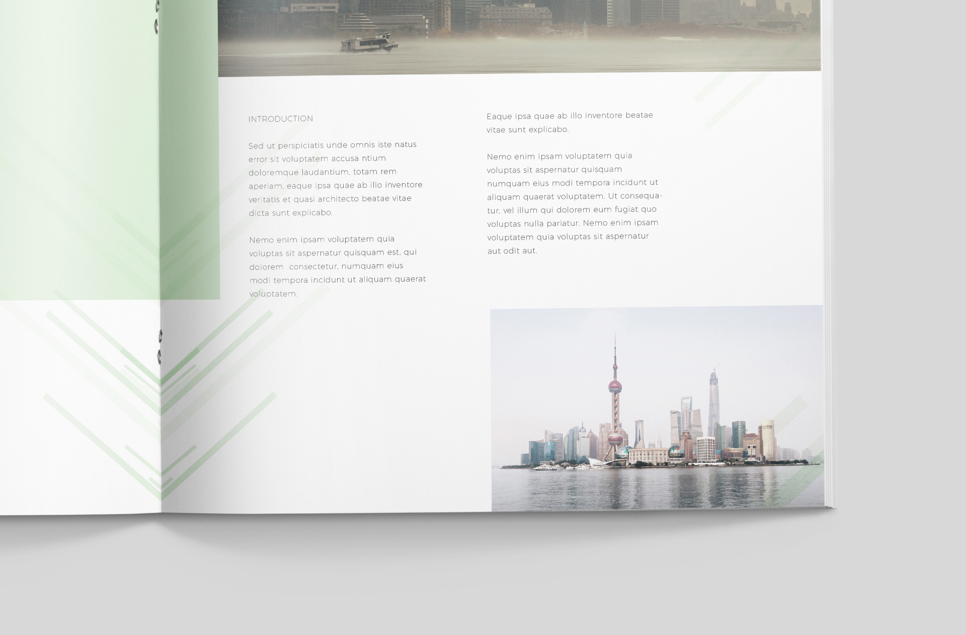 advertising magazine PSD