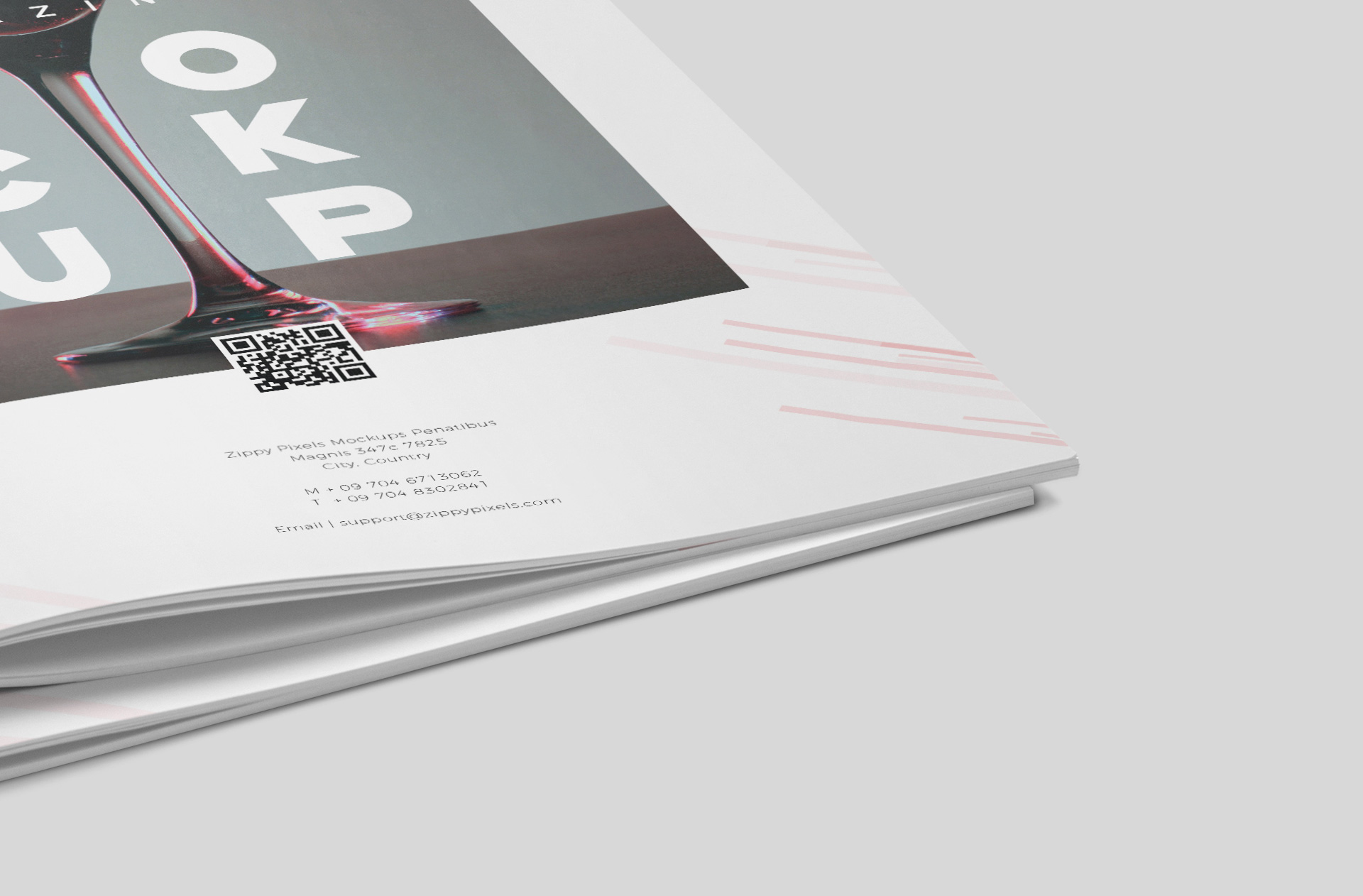 advertising magazine showcase
