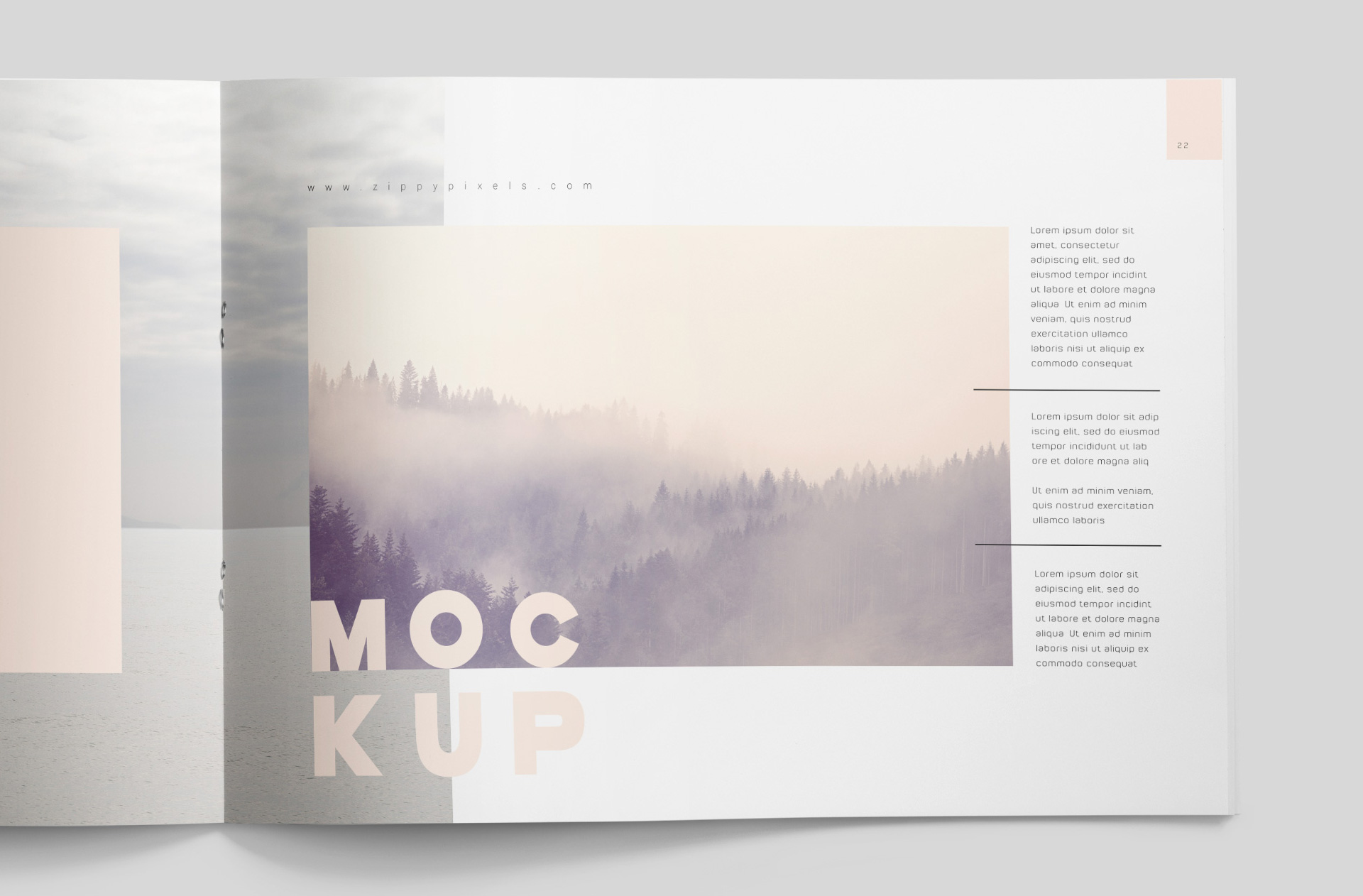 A4 magazine mockup