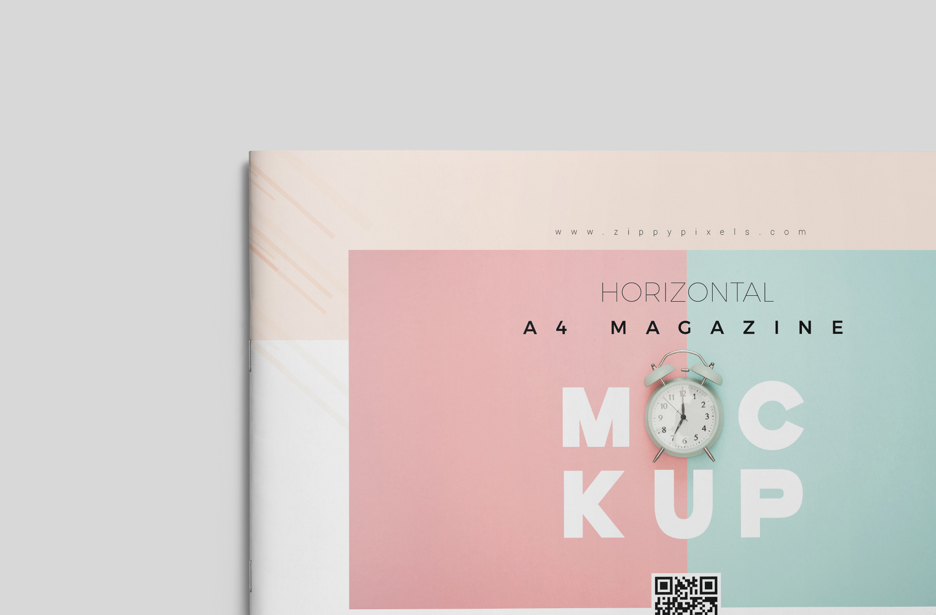 A4 magazine mockup