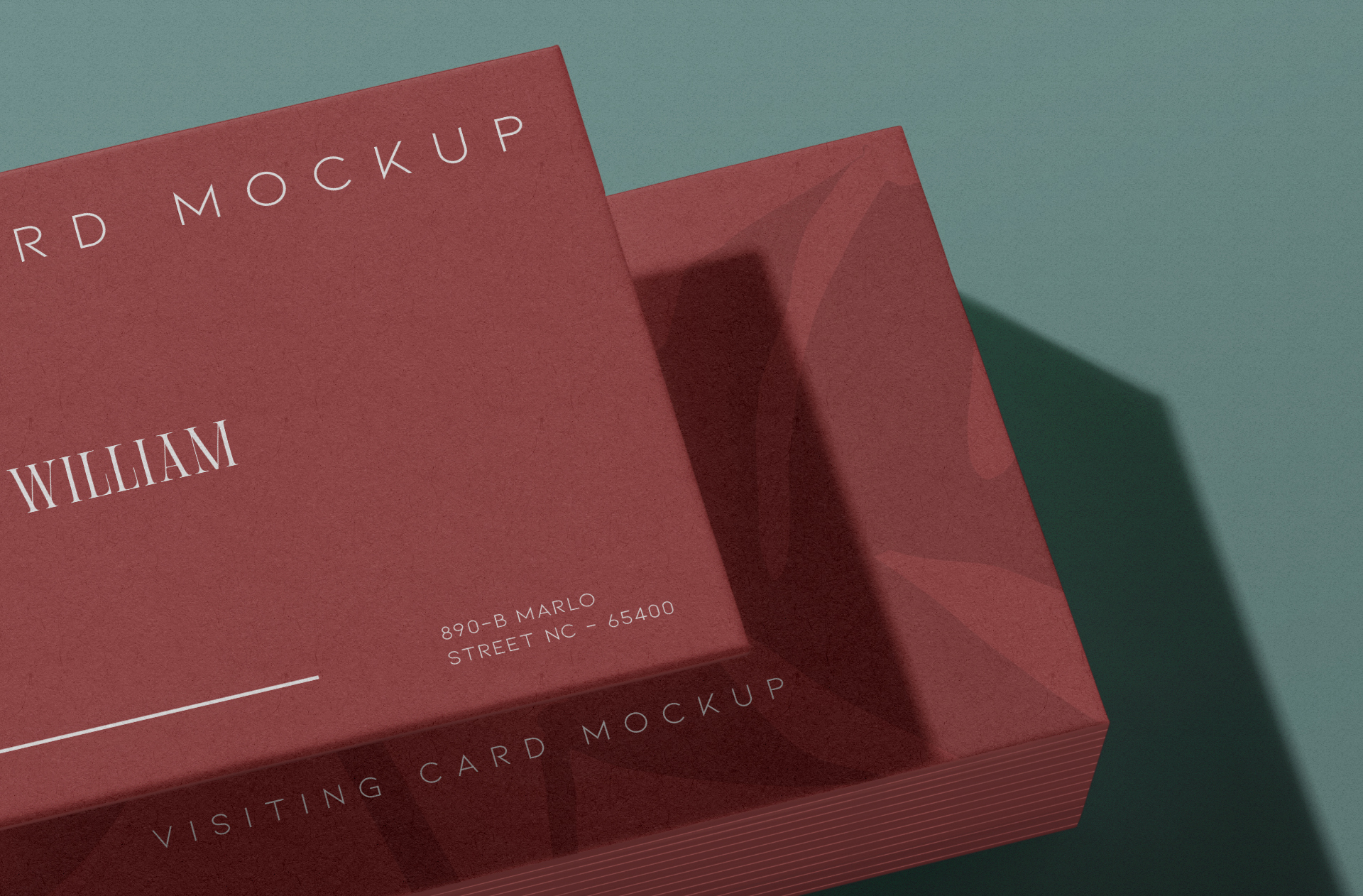 card mock-up