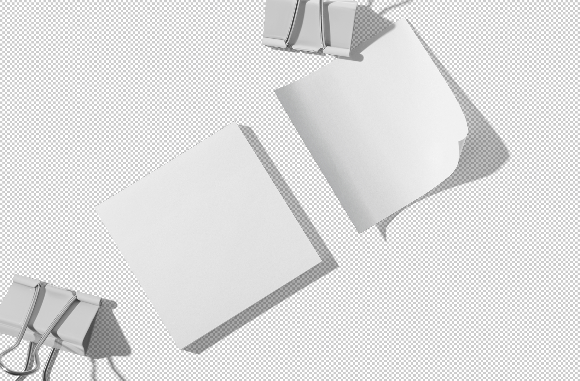 adhesive pad mockup