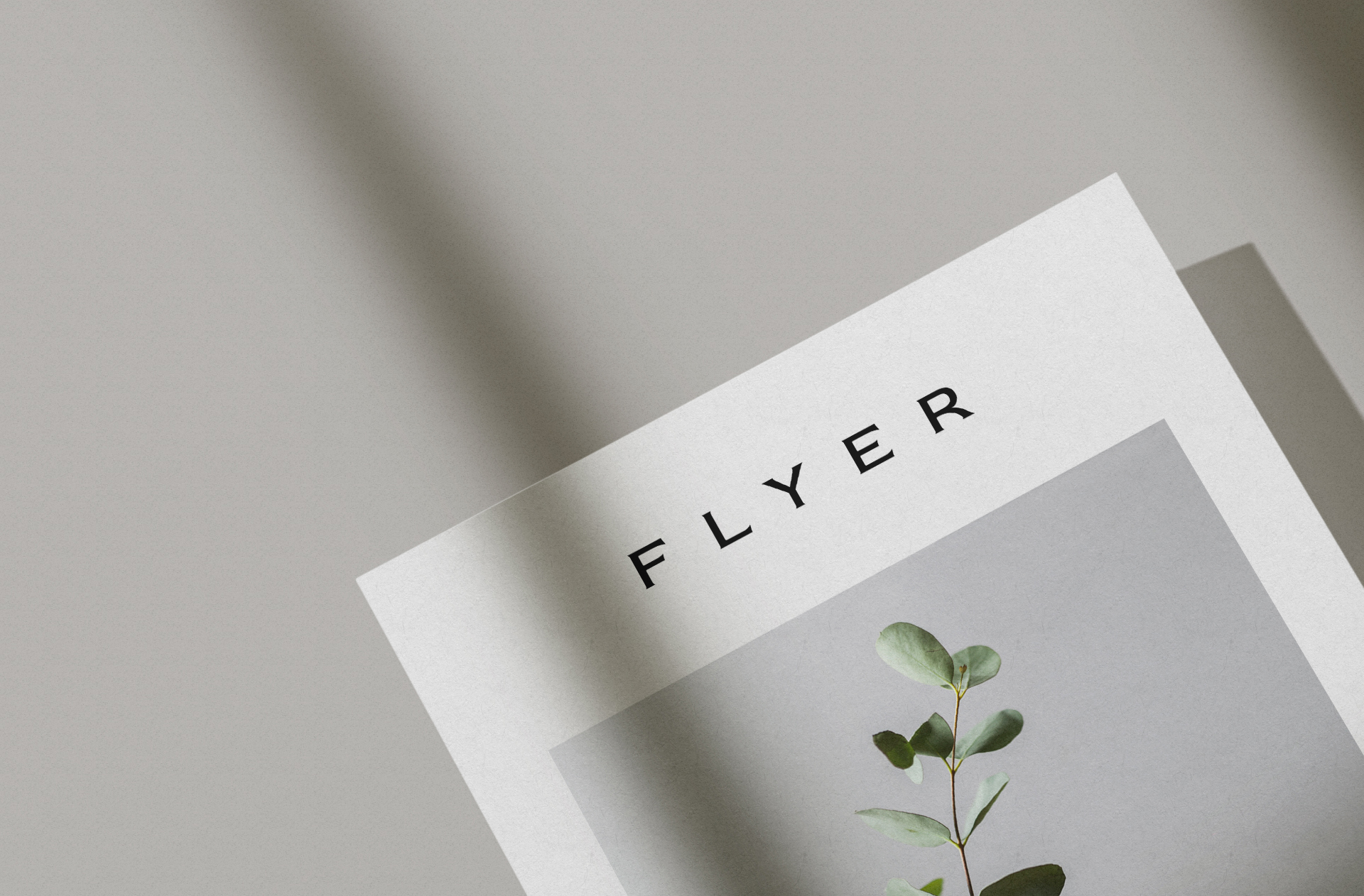 A4 flyer