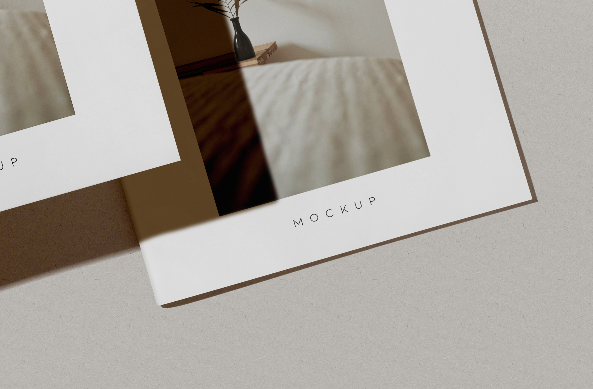 A4 catalog mock-up