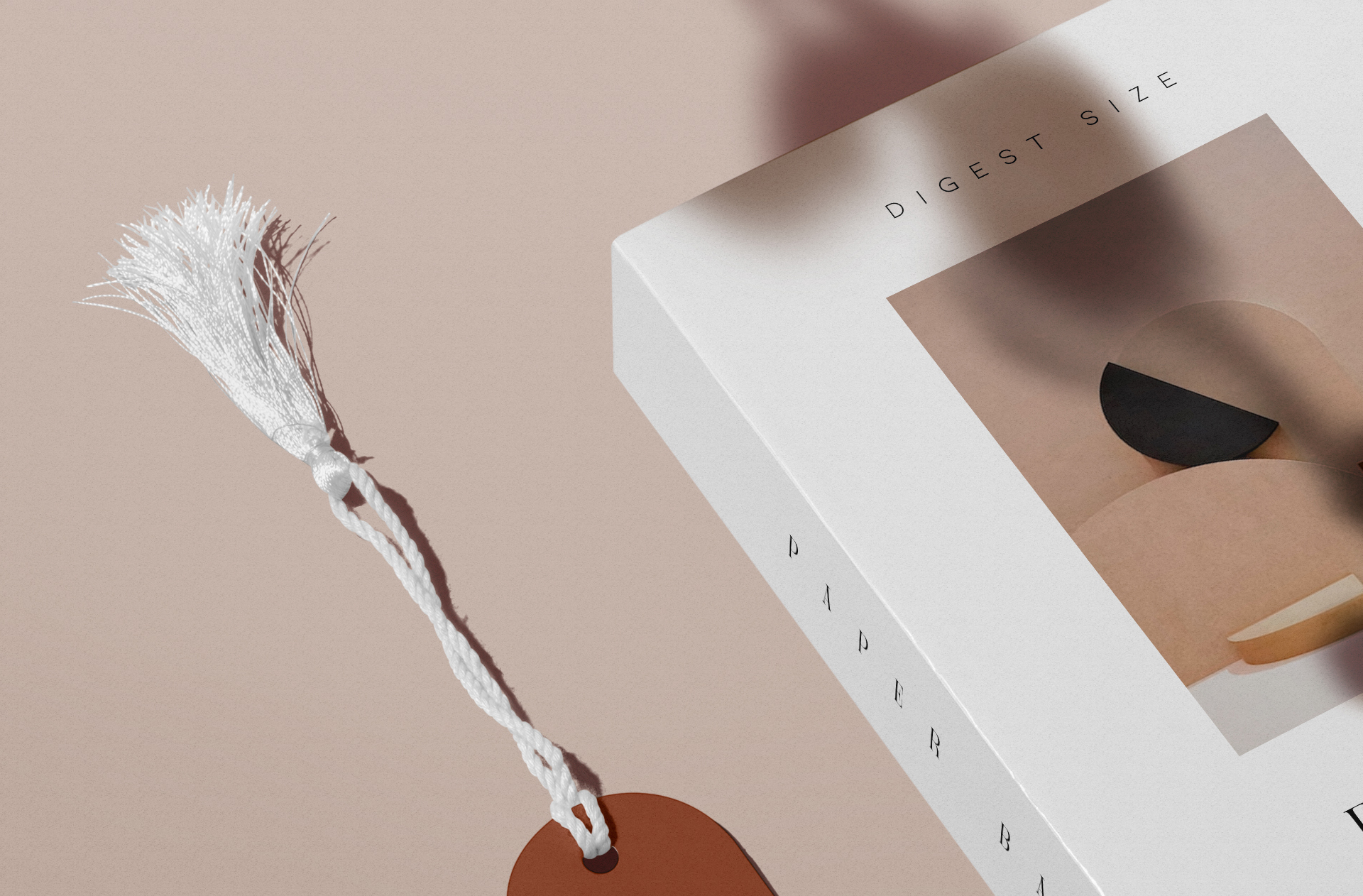 book advertising mockup