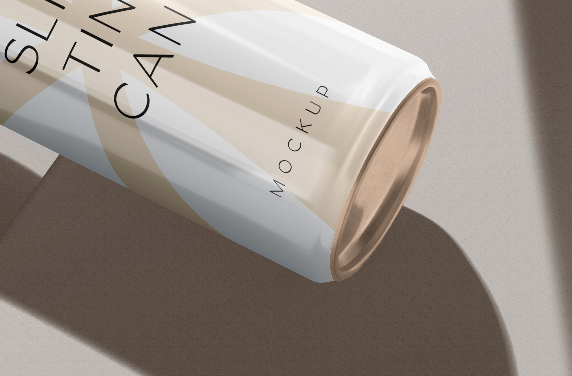 carbonated beverage mockup