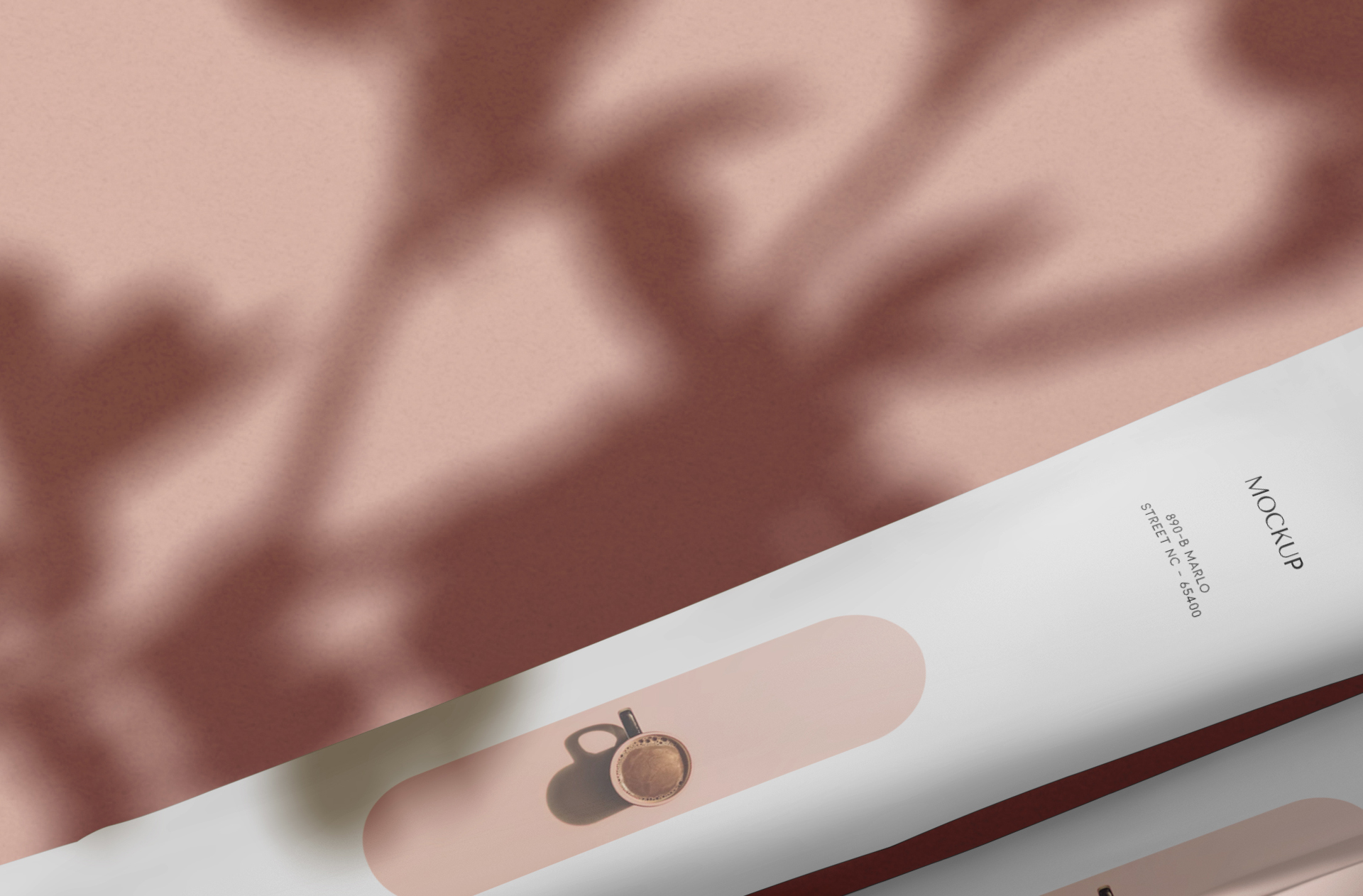 coffee sachet mockup
