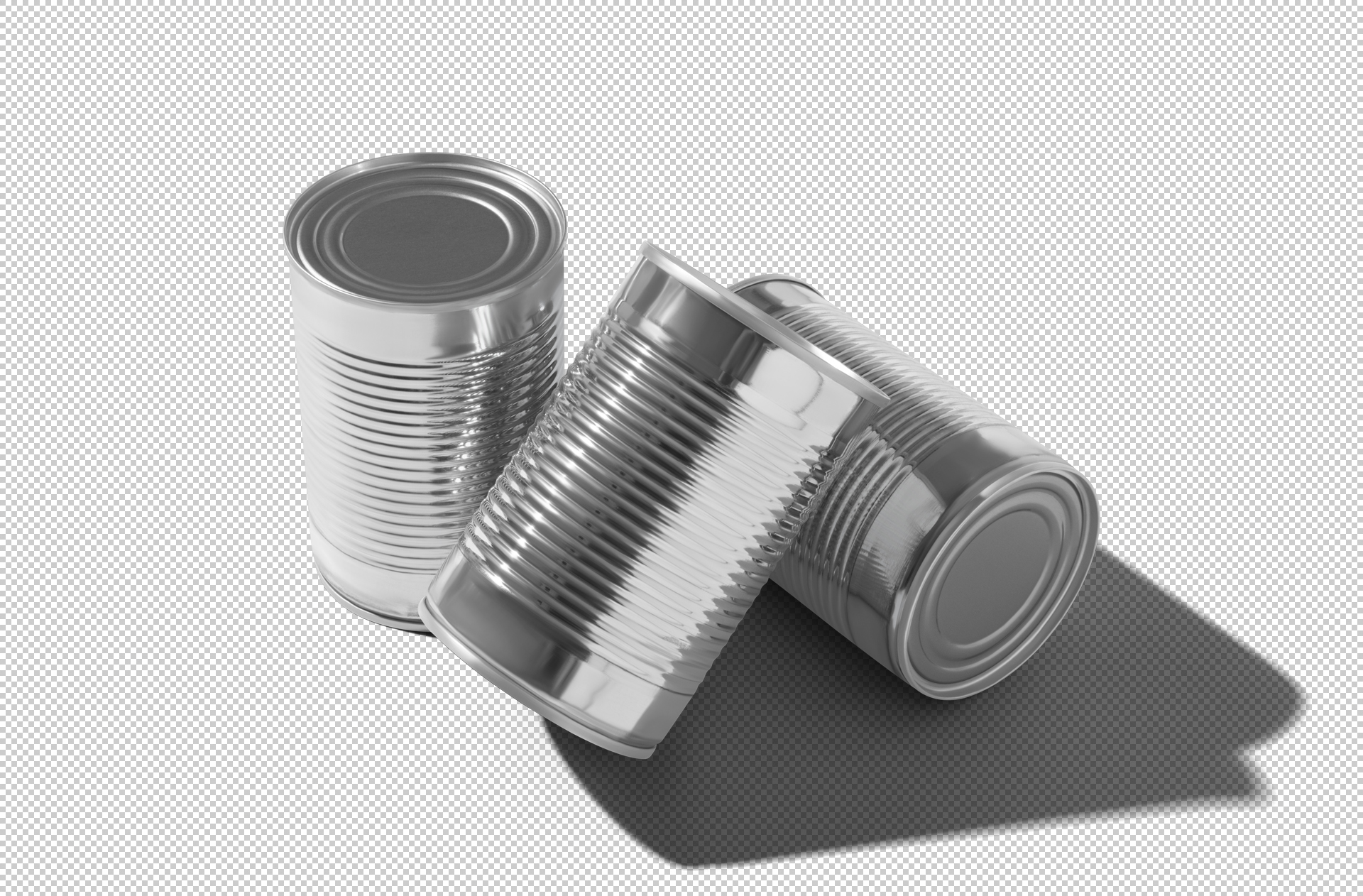 canned vegetables mockup