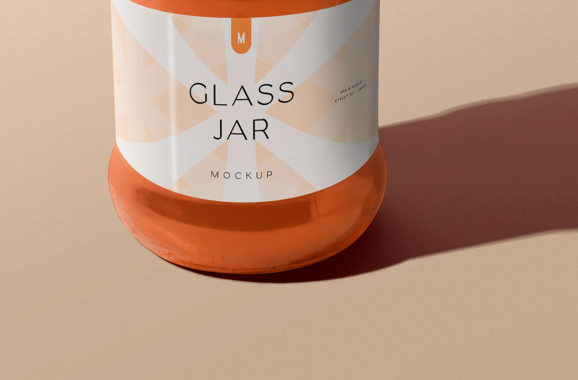custom jam jar branding