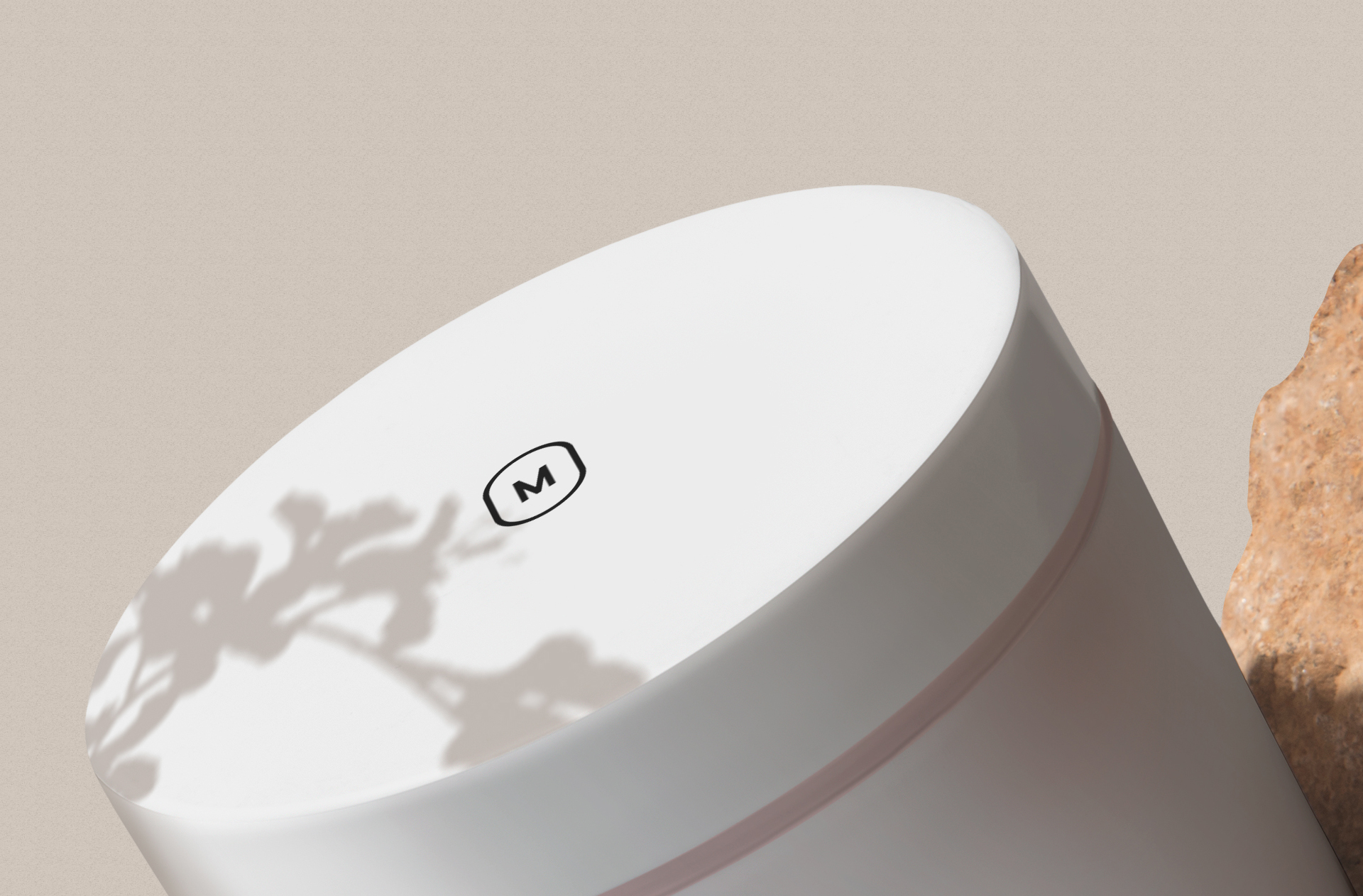 beauty product packaging PSD