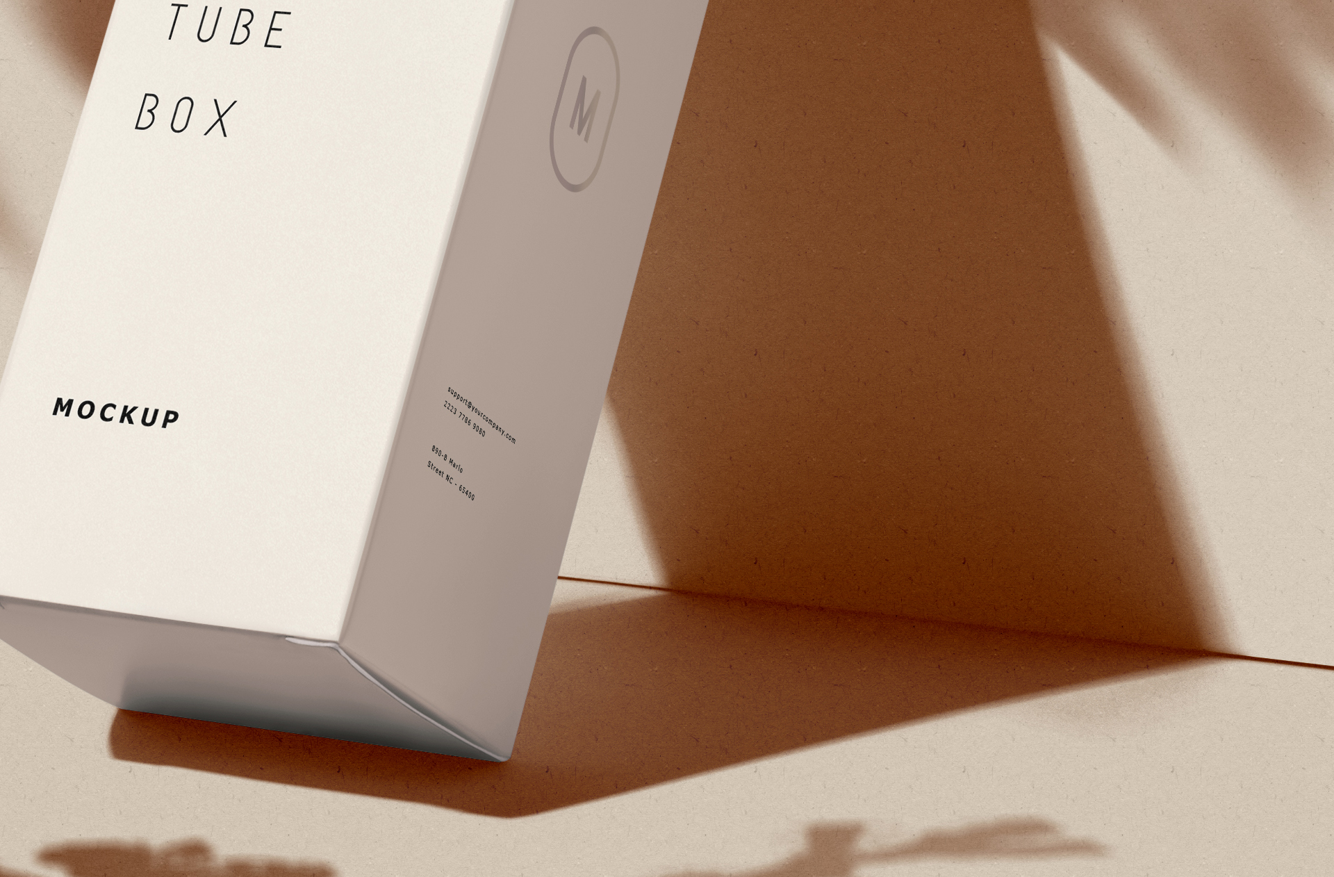 3D box mockup