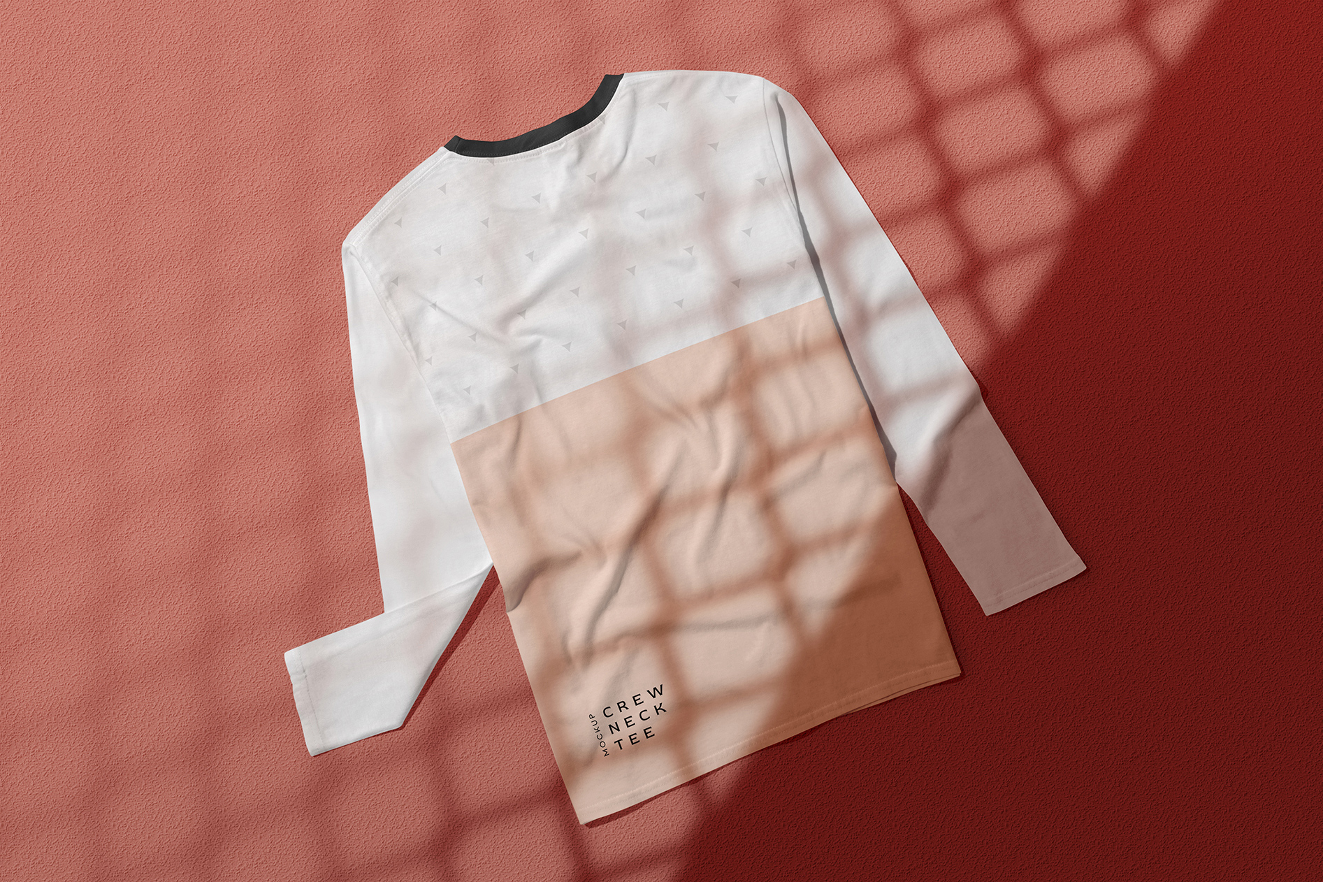 back view apparel mockup