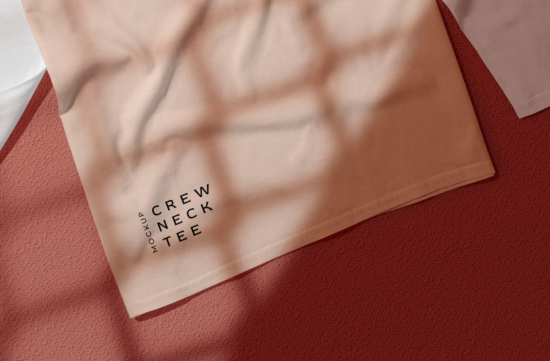 crew neck t-shirt mock-up
