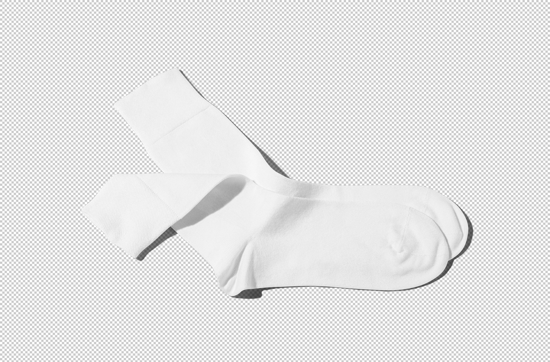 cotton socks mock-up