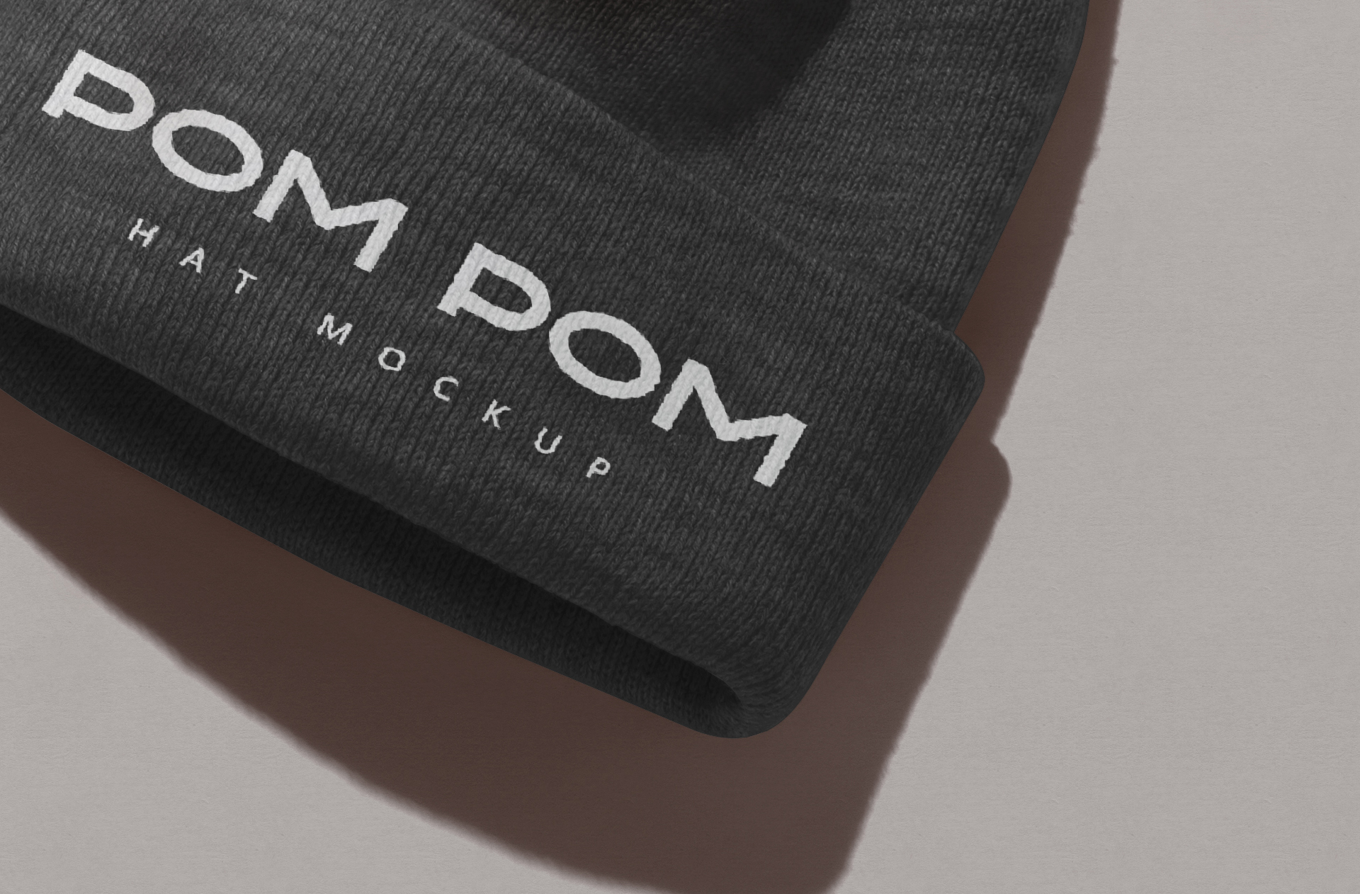 beanie mock-up