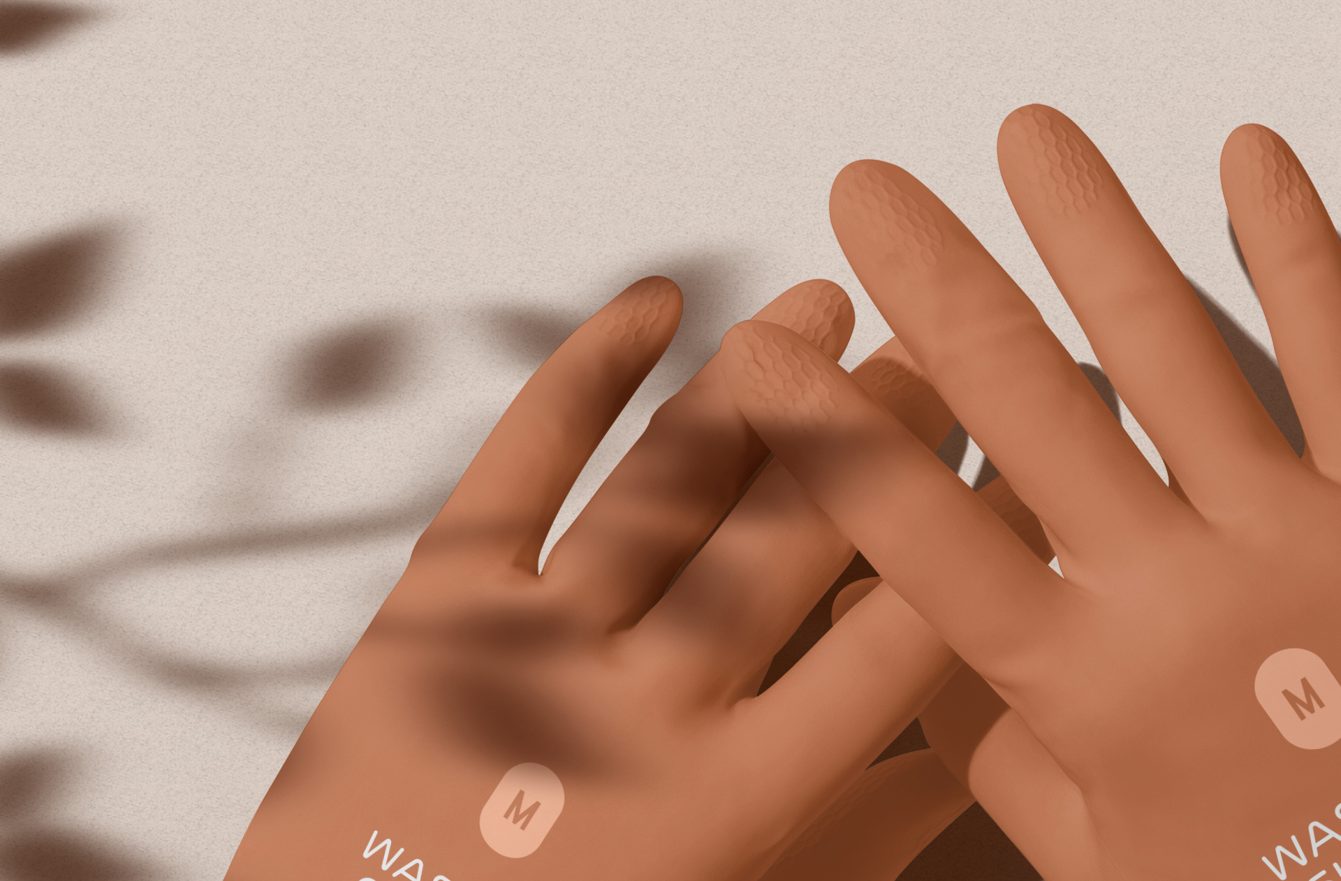 gloves mock-up