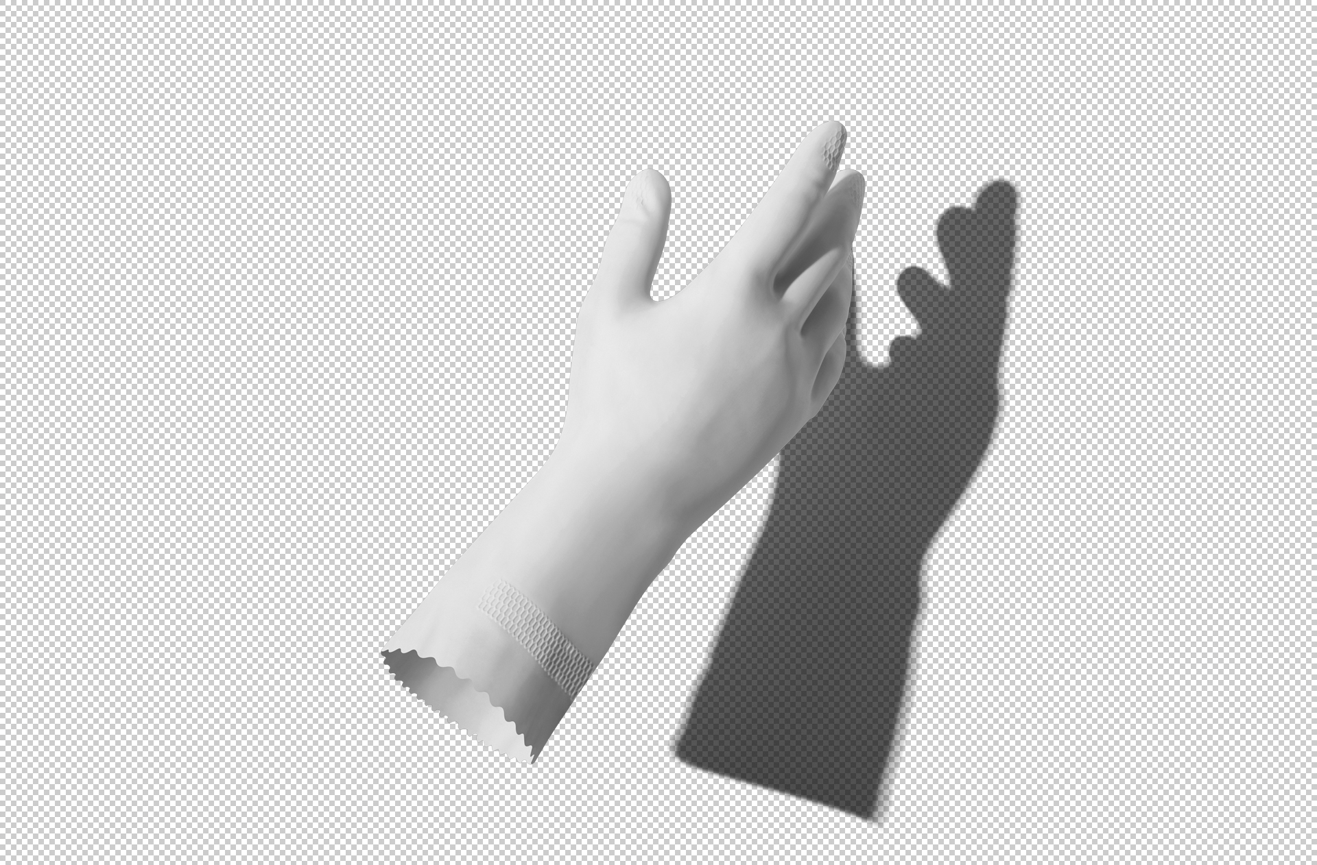 gloves mock-up