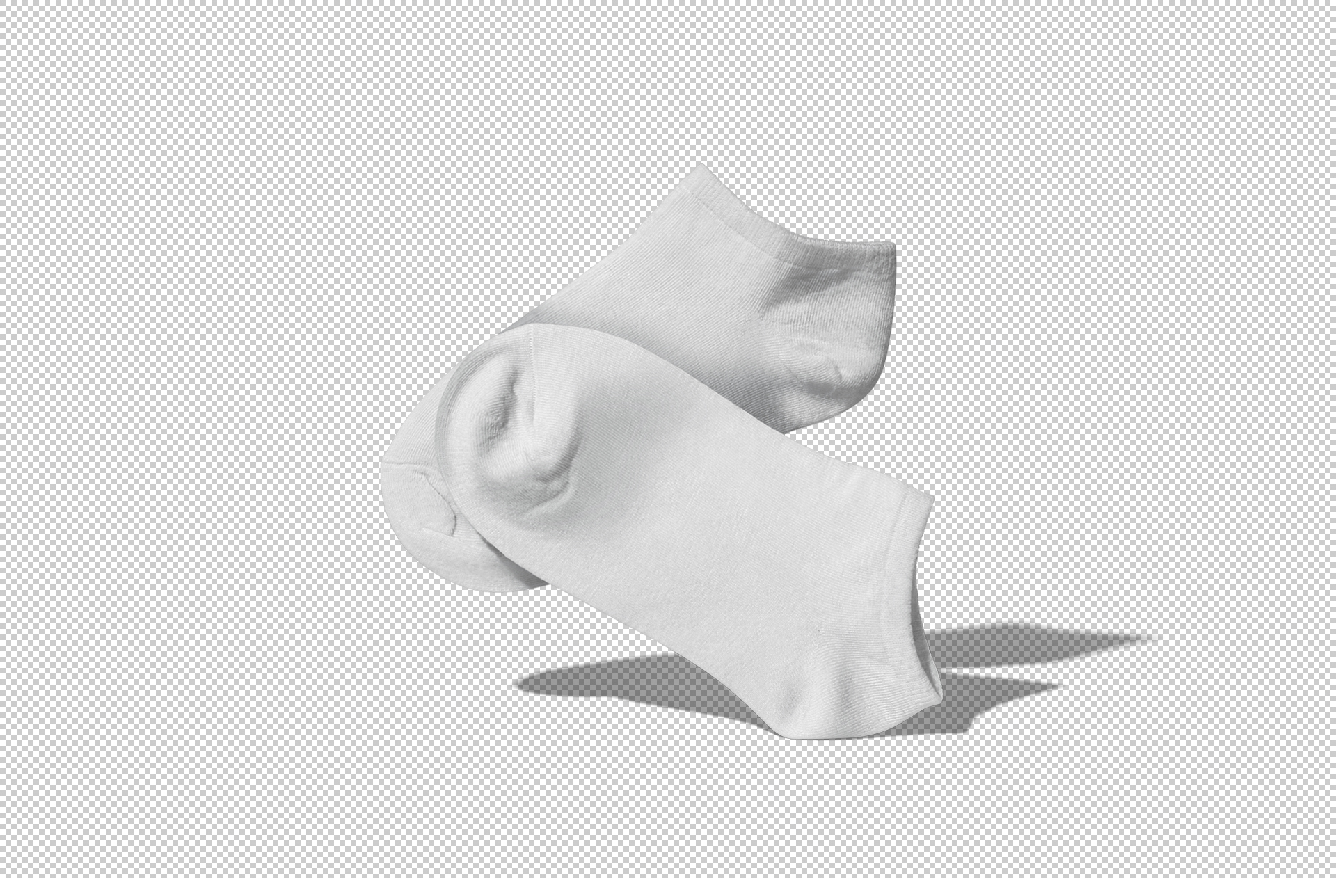ankle socks mock-up