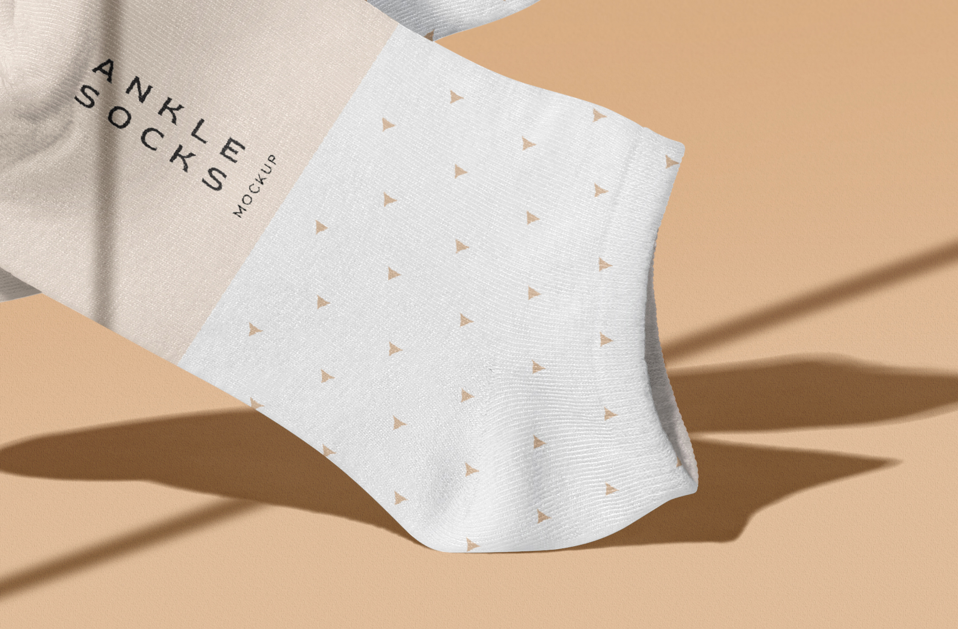ankle socks mock-up