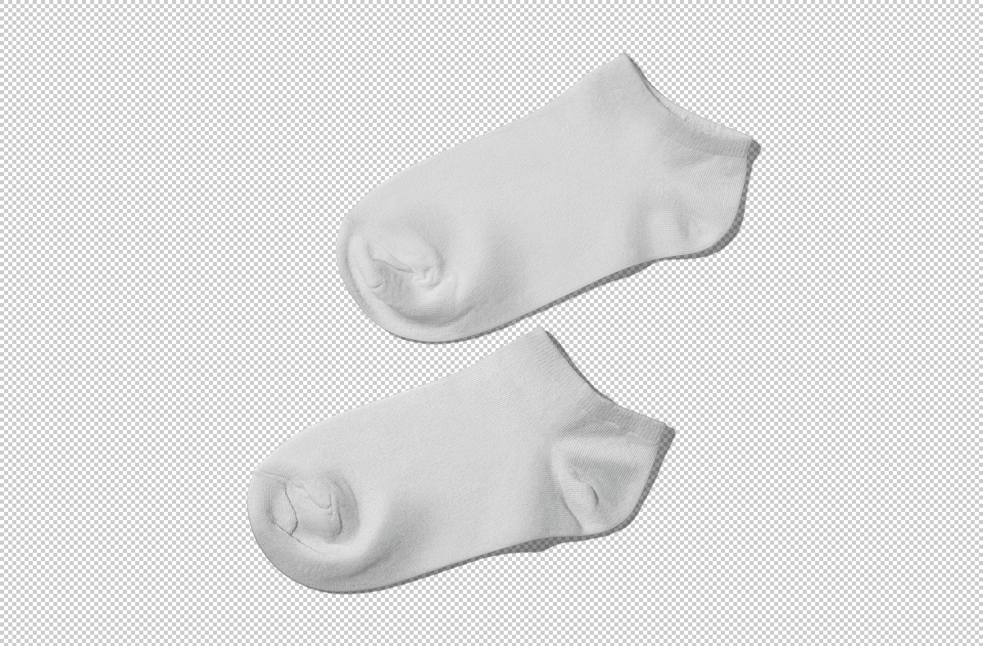 ankle socks mock-up