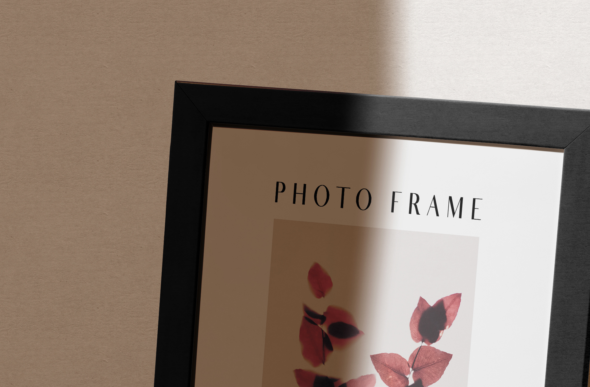 art print frame mockup