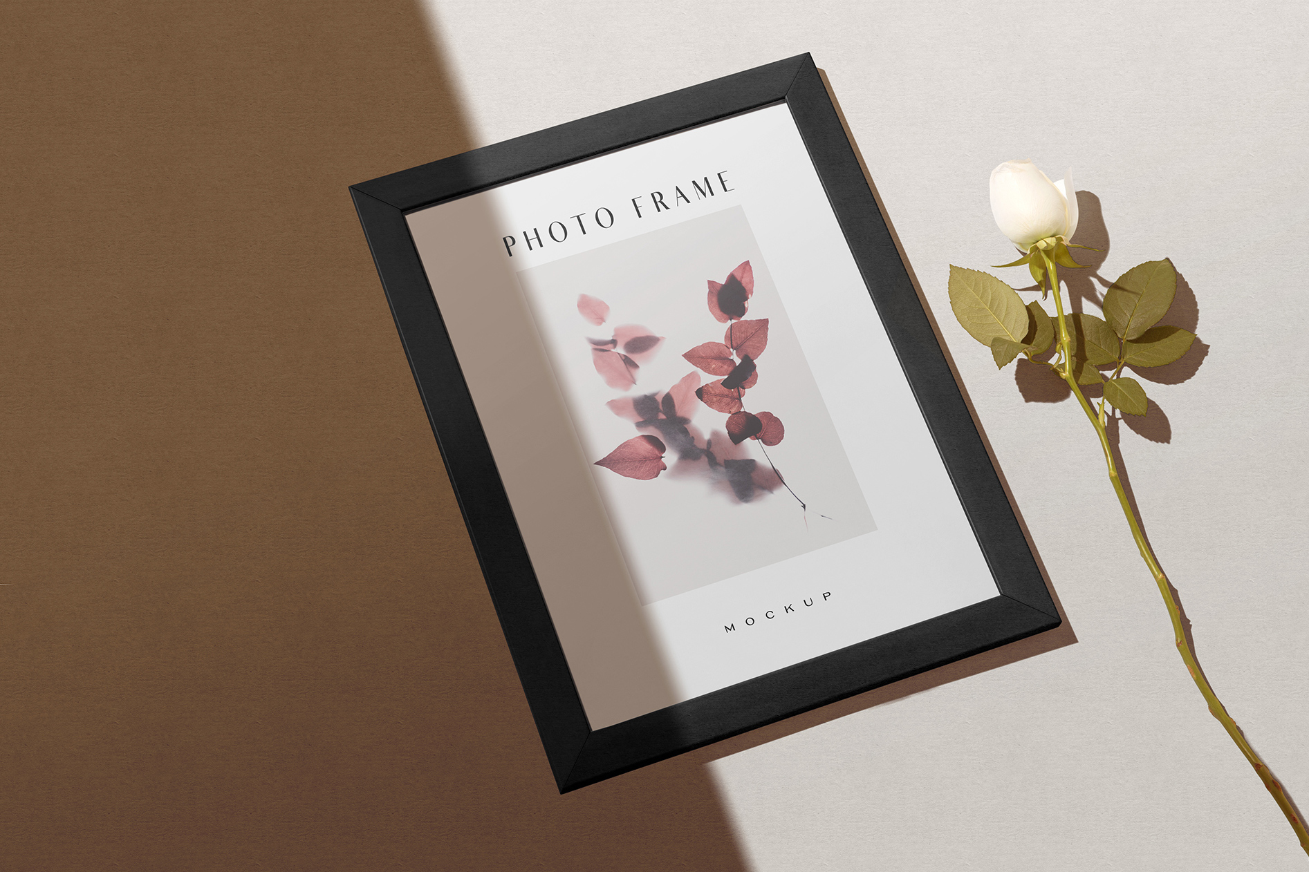 branding frame mockup
