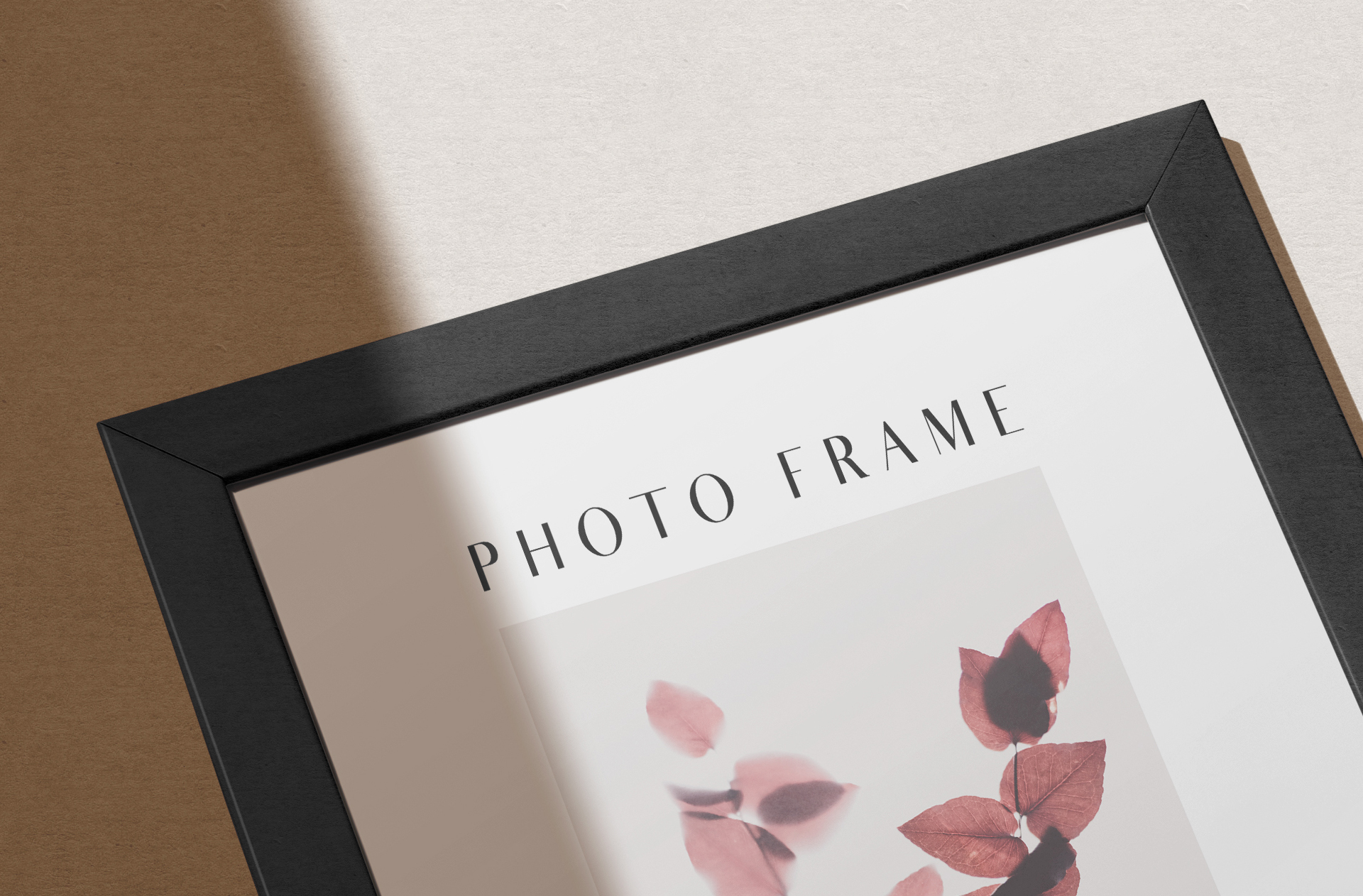 branding frame mockup