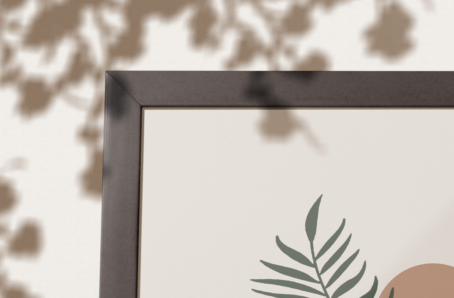 art print frame mockup