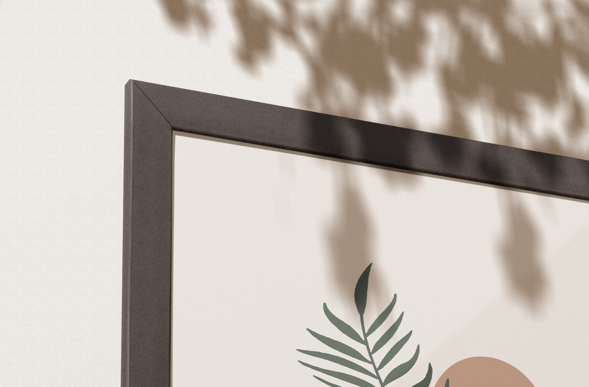 art print showcase mockup