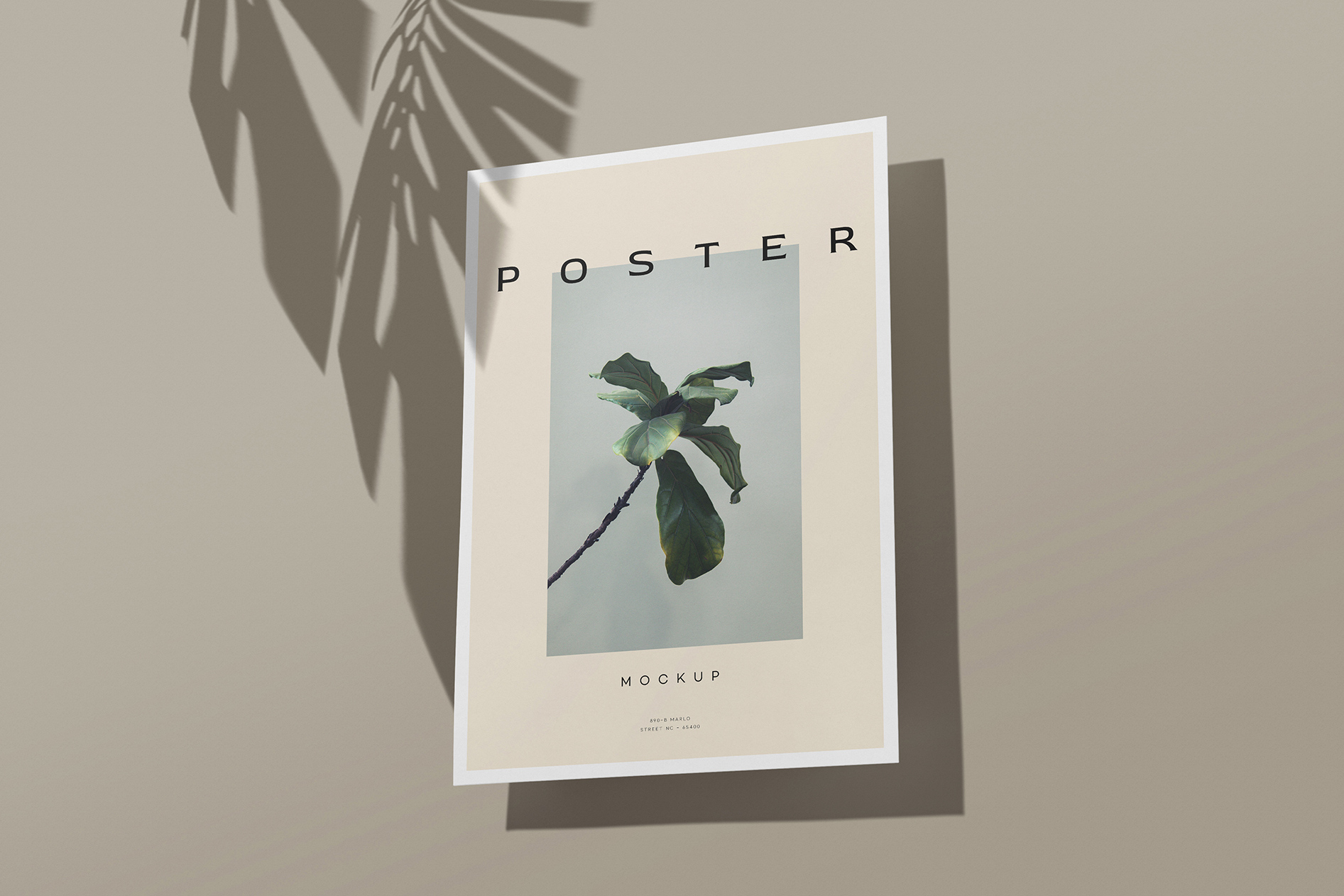 advertising poster display