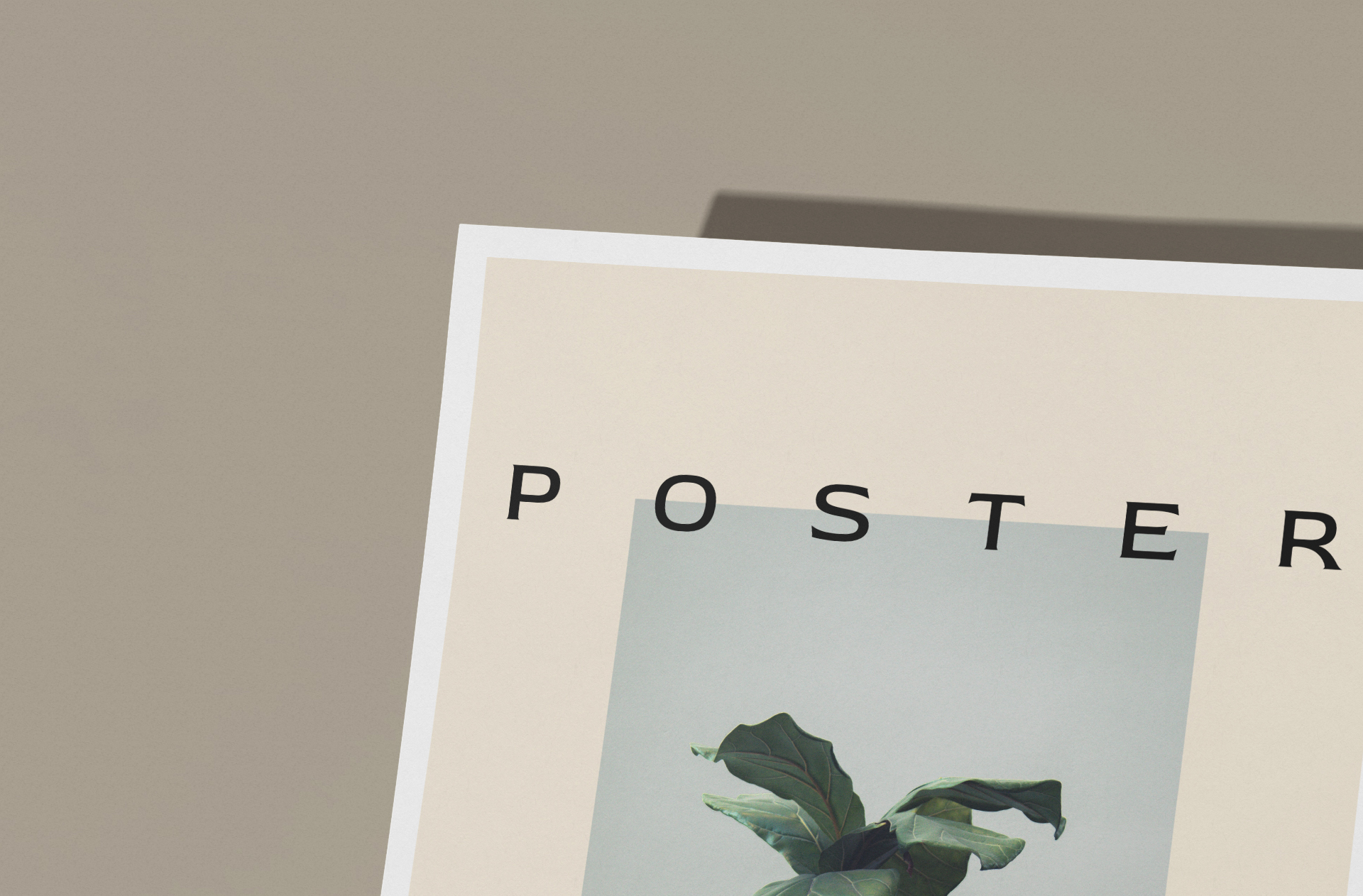 advertising display mockup