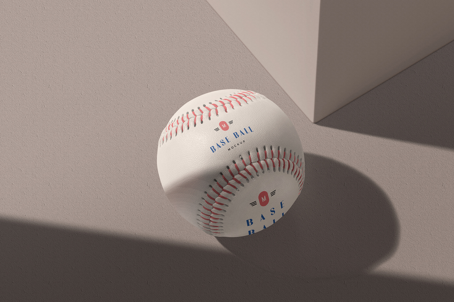 baseball ball mock-up