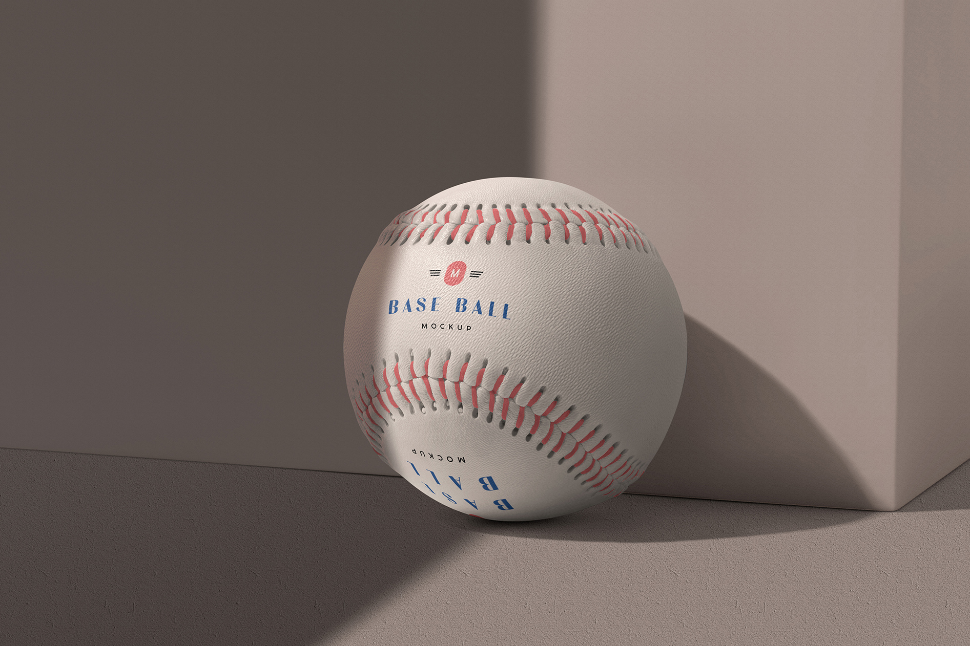 baseball ball mock-up