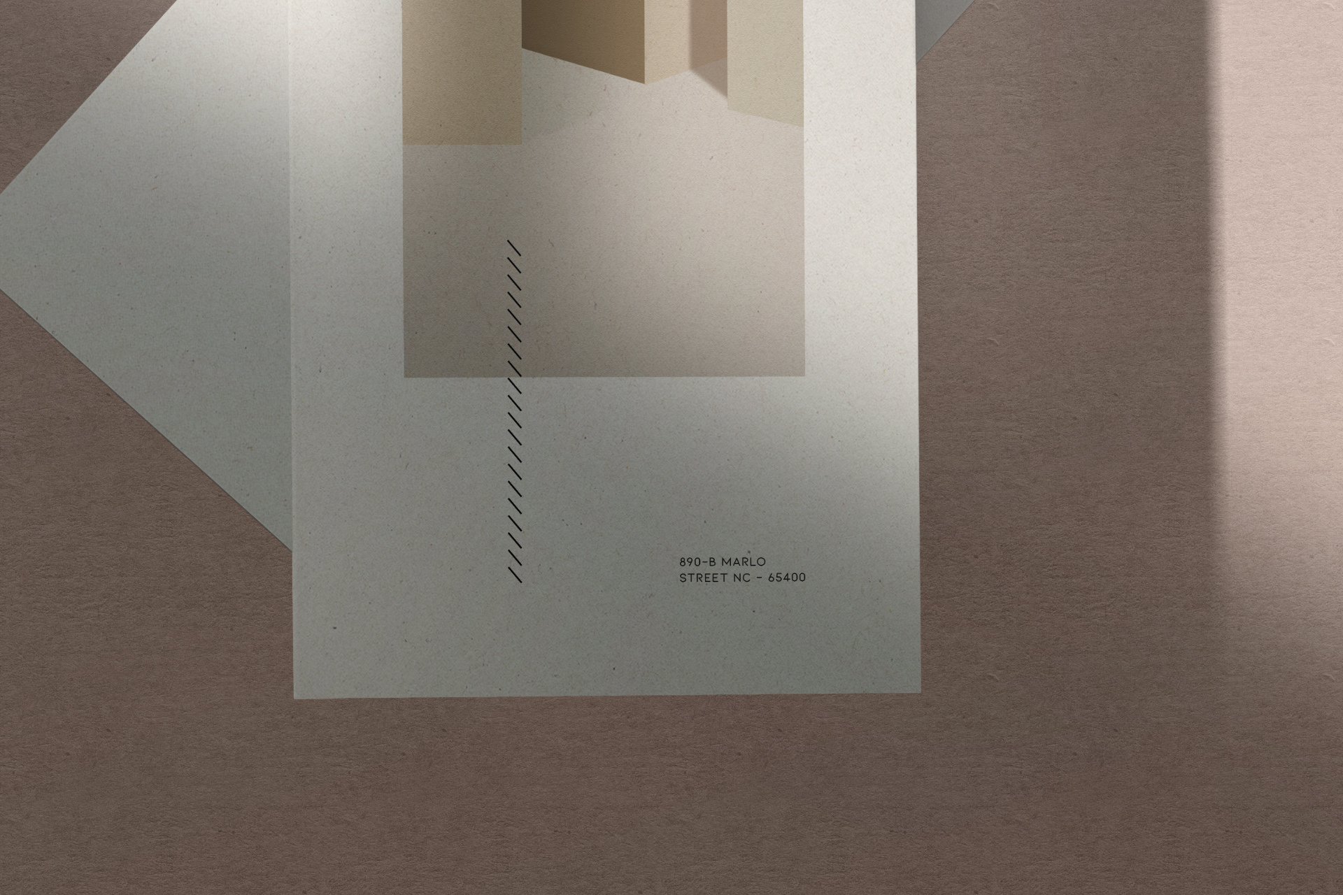 brand identity flyer template