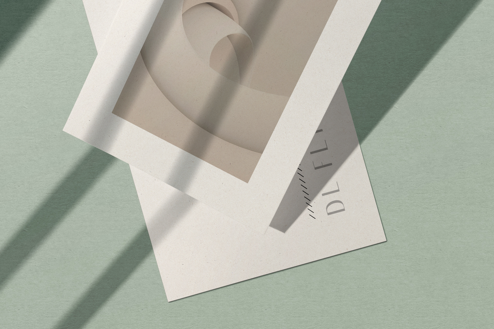 brand identity flyer template