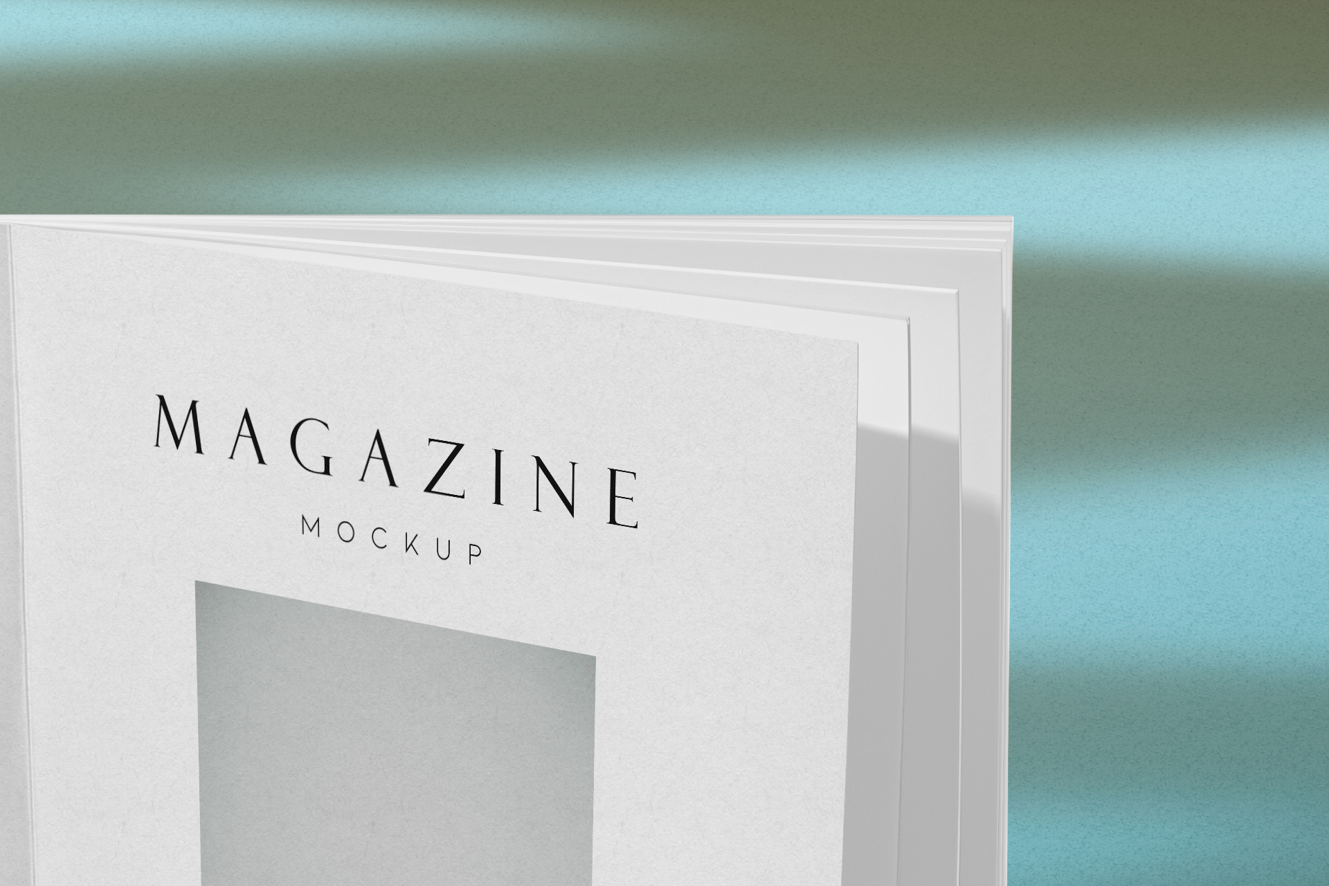 branding magazine PSD