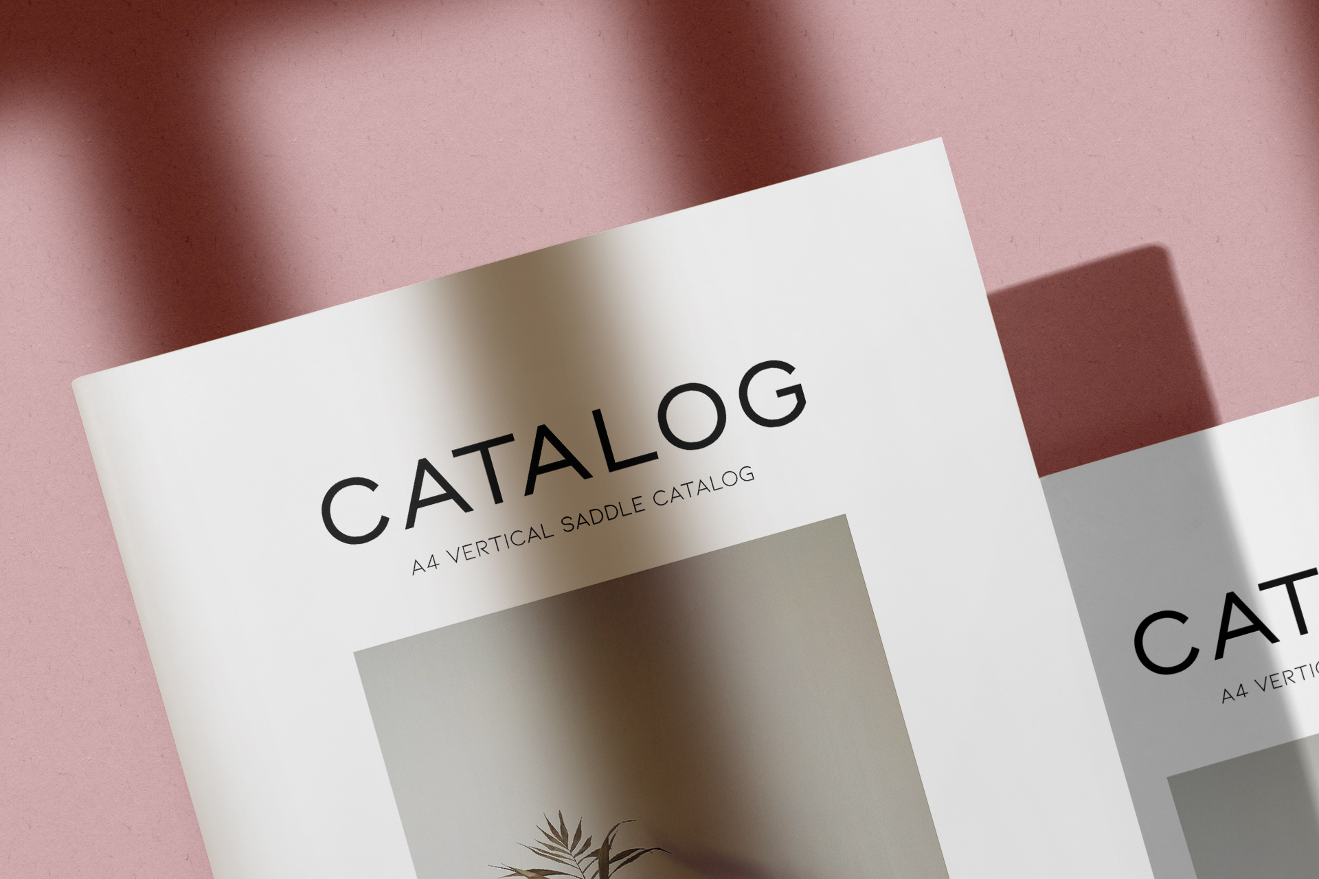 advertising print mock-up