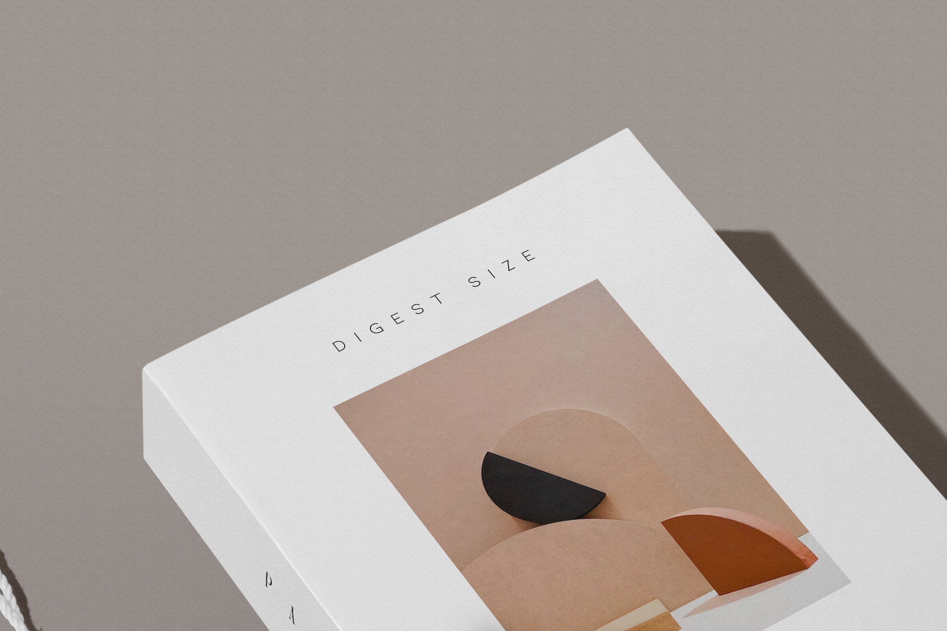advertising book mock-up
